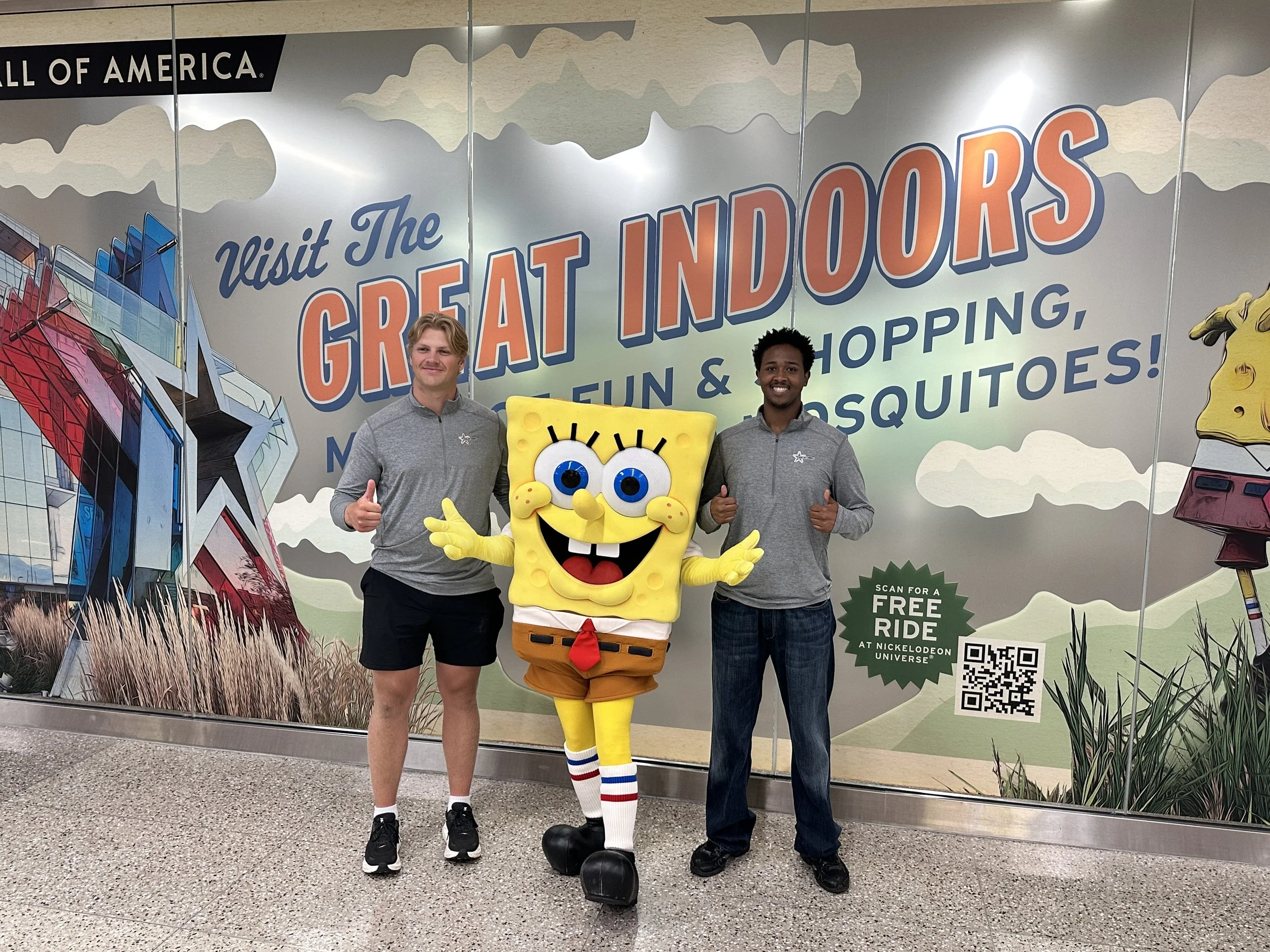 MOA Brand Ambassadors & SpongeBob