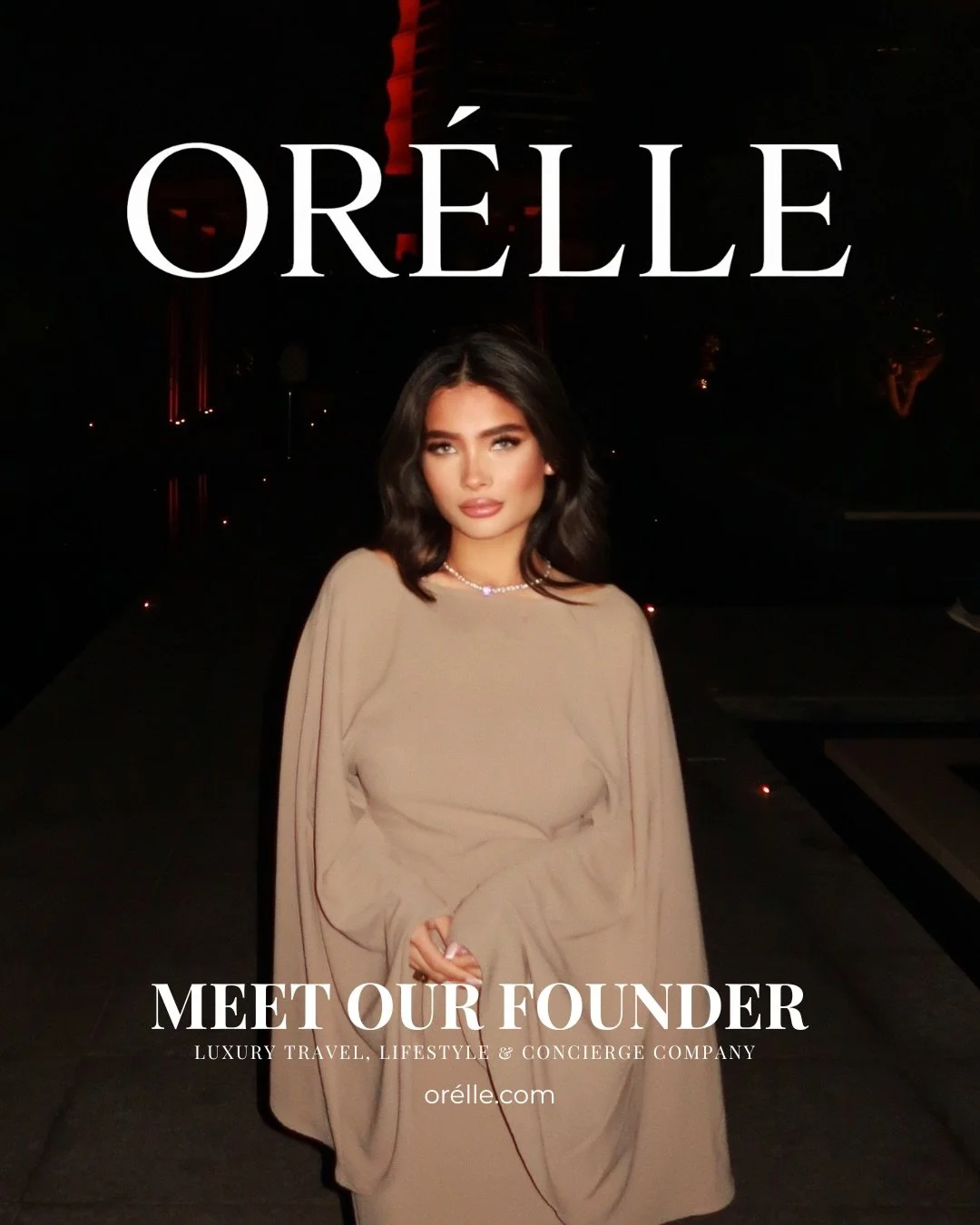 Meet our Founder 🥂