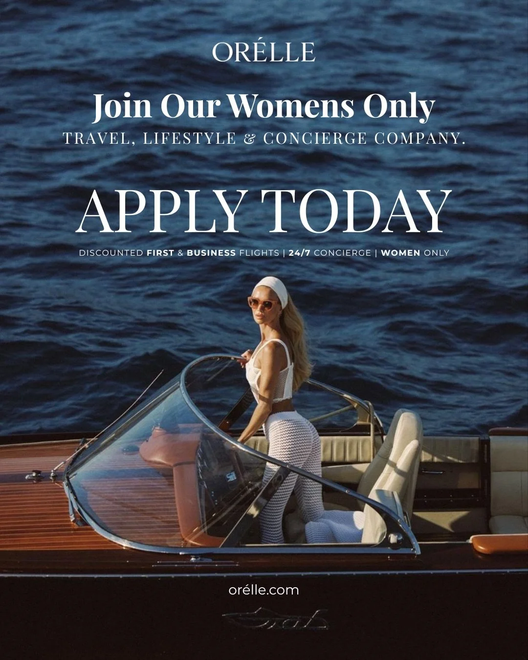 Applications now open for Q3. Or&eacute;lle Membership.

Limited approvals.
Apply now &rarr; or&eacute;lle.com