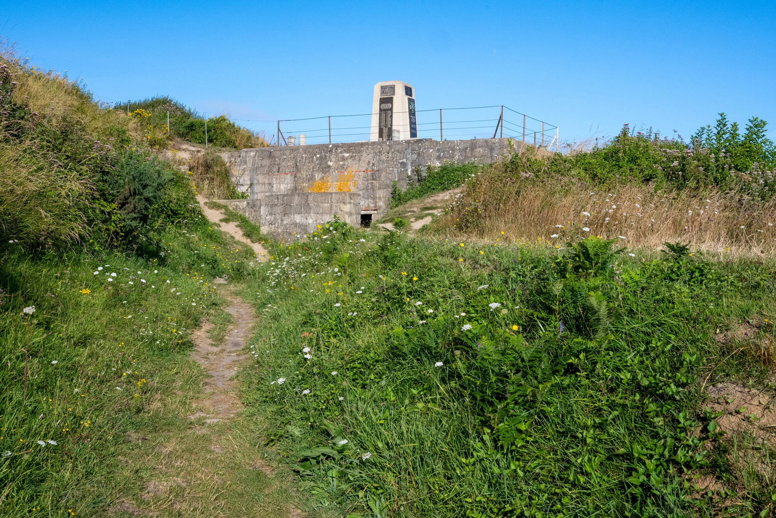 Widerstandsnest 62, 65 und 68 am Omaha Beach Normandie