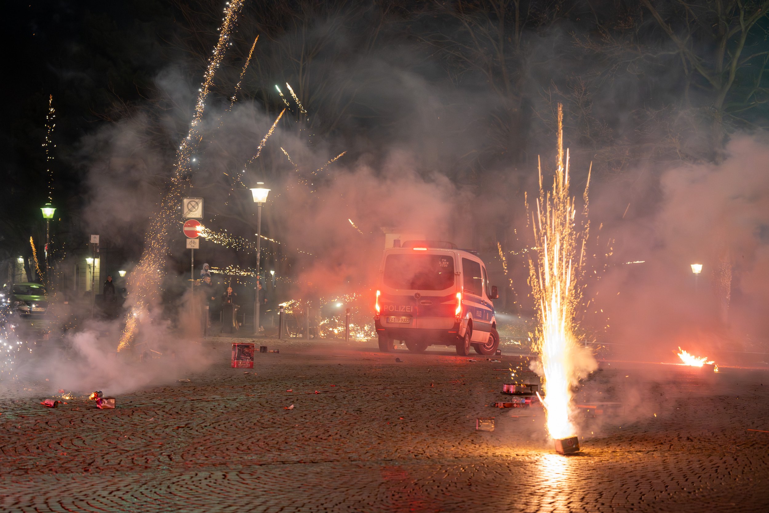 Auf Streife mit der Polizeiinspektion Weimar: Ein Rückblick auf eine einsatzreiche Nacht.