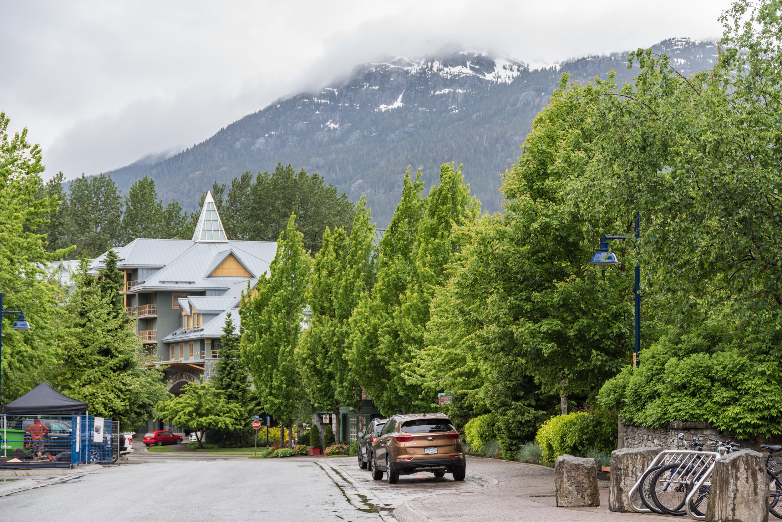 Kanada: ein regnerischer Tag in Whistler