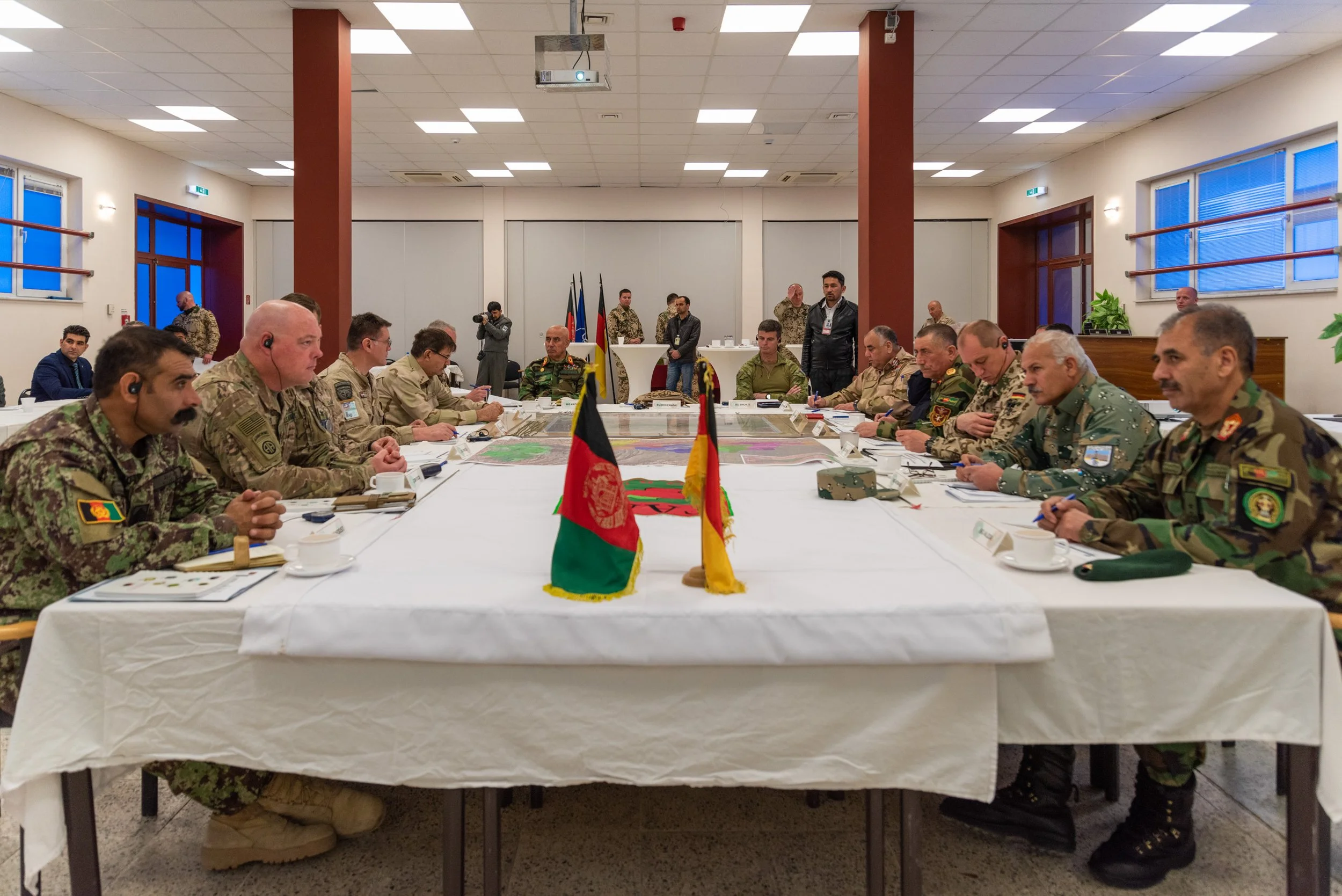 Afghanistan: Sicherheitskonferenz Camp Marmal