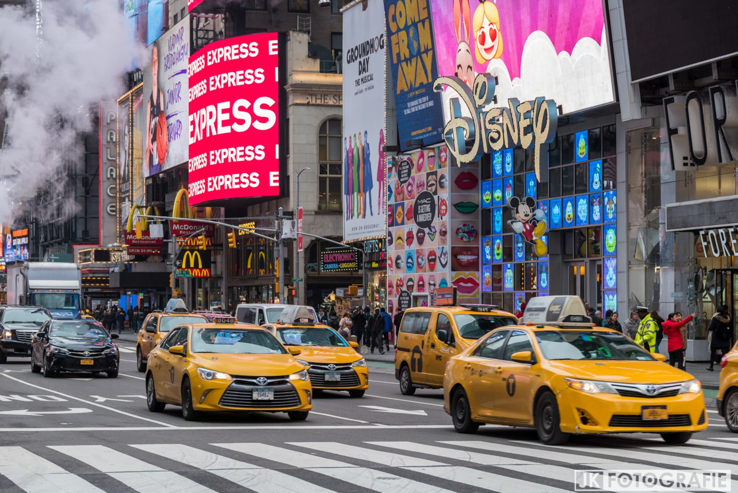 USA: reges Treiben in der Großstadt New York City