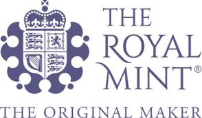 The Royal Mint logo with a crown and shield, and the words 'The Royal Mint' and 'The Original Maker'.