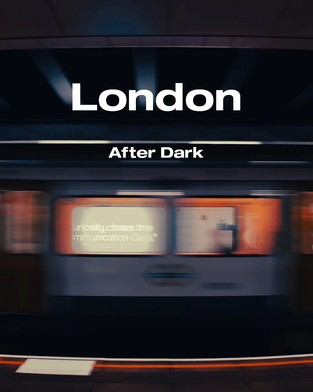 London really got that red white and blue colour scheme going on. Hits different after dark.