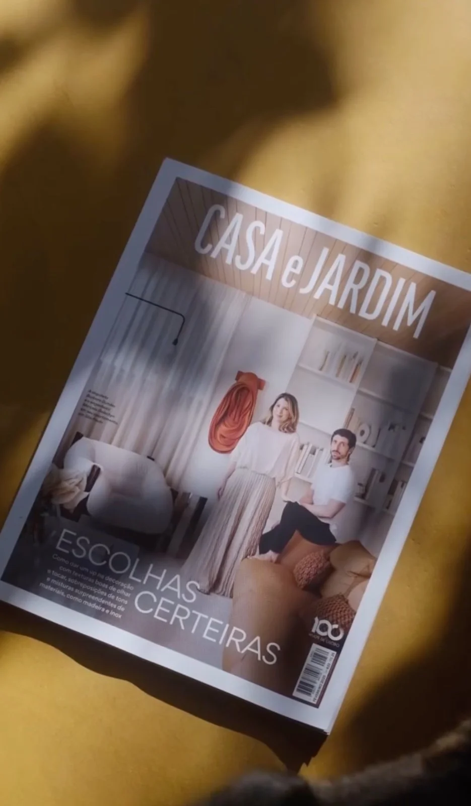 A Casa de Bambu, na revista Casa e Jardim