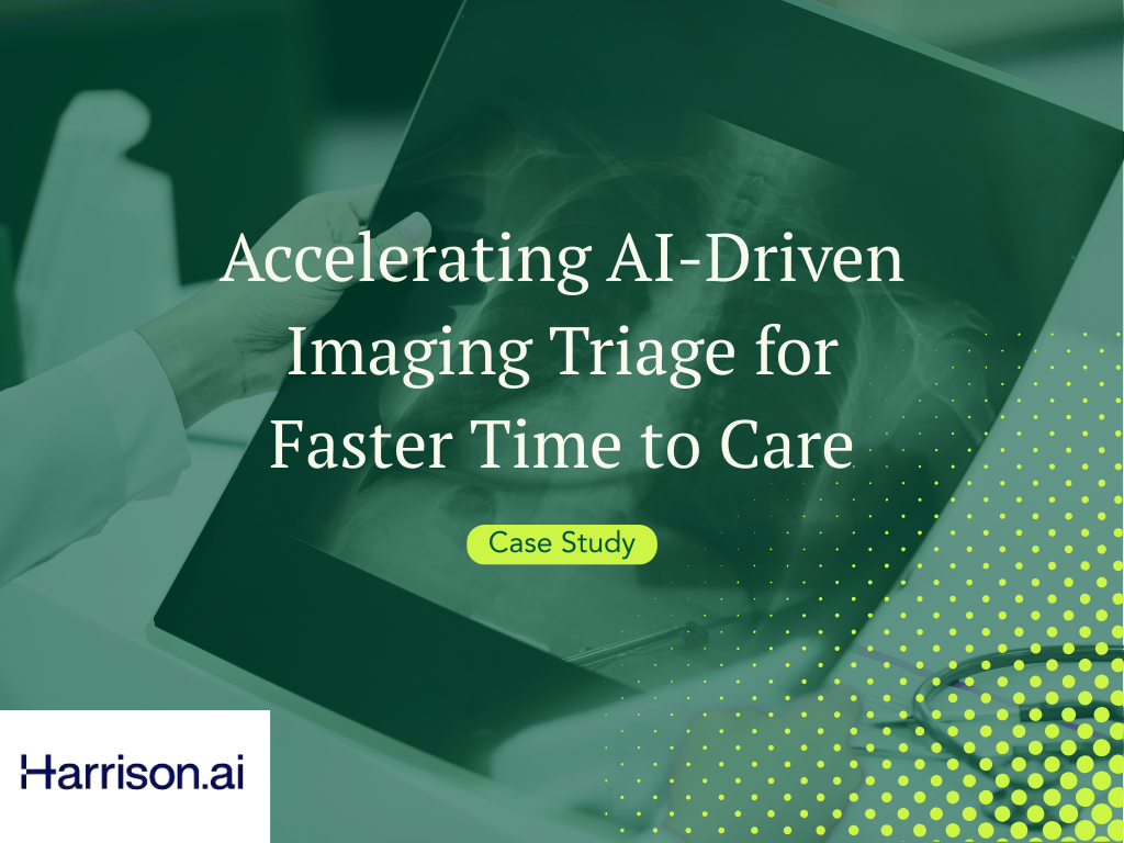 Accelerating AI-Driven Imaging Triage for Faster Time to Care