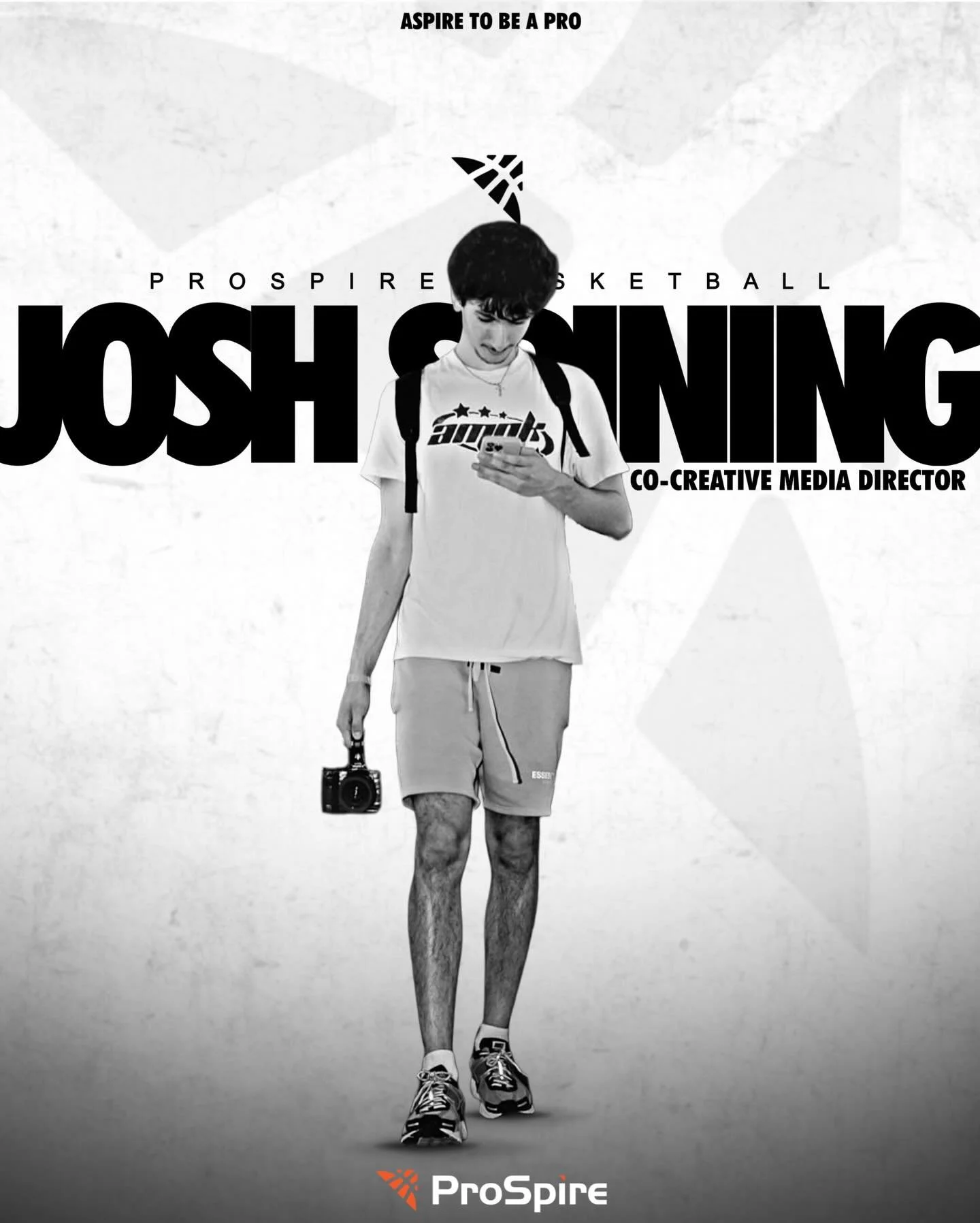 Meet the Team

Josh Spining | Co-Creative Media Director

Josh Spining is the Co-Creative Media Director at ProSpire, where he helps lead the brand&rsquo;s creative vision and media strategy. Alongside his role behind the camera, Josh is also a colle