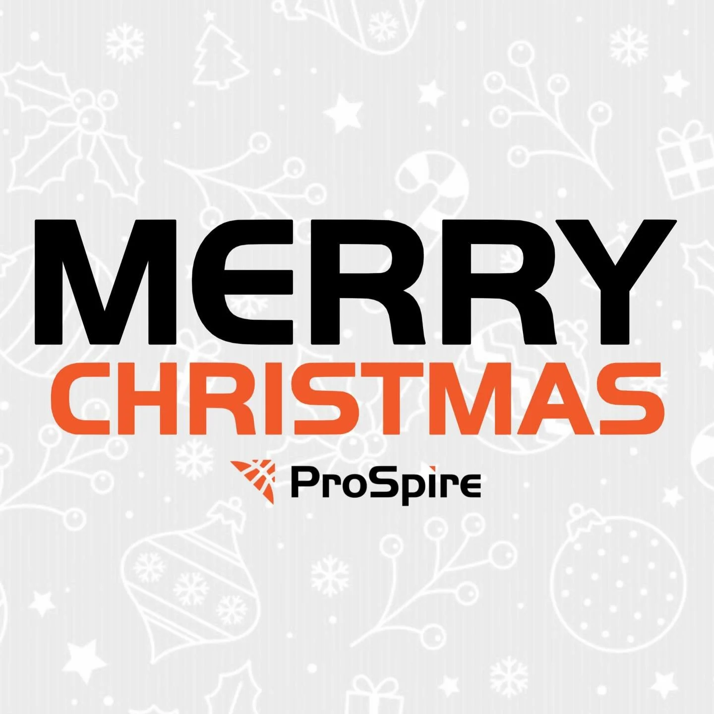Merry Christmas, from the ProSpire Family!