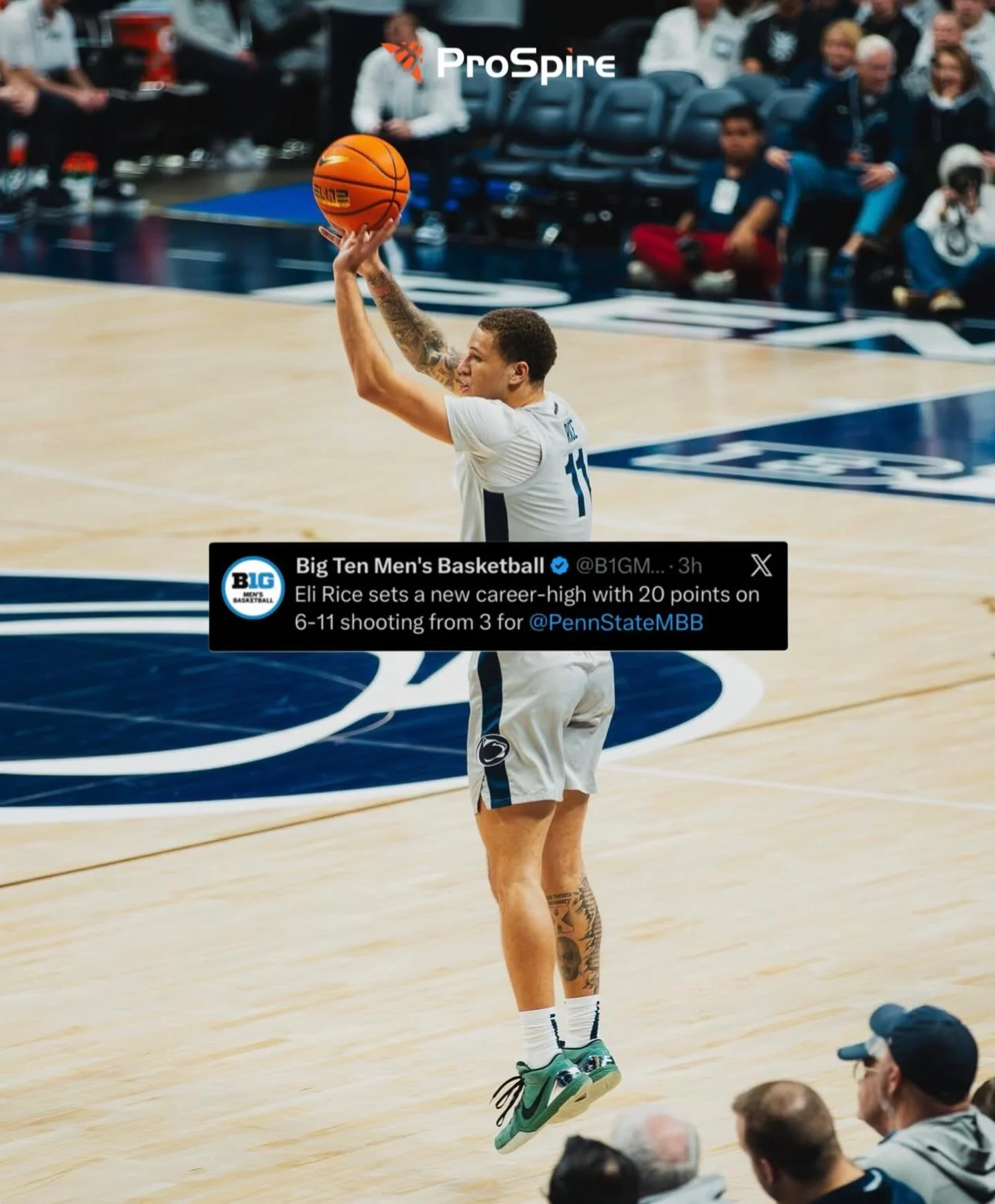 Our guy got buckets tonight!