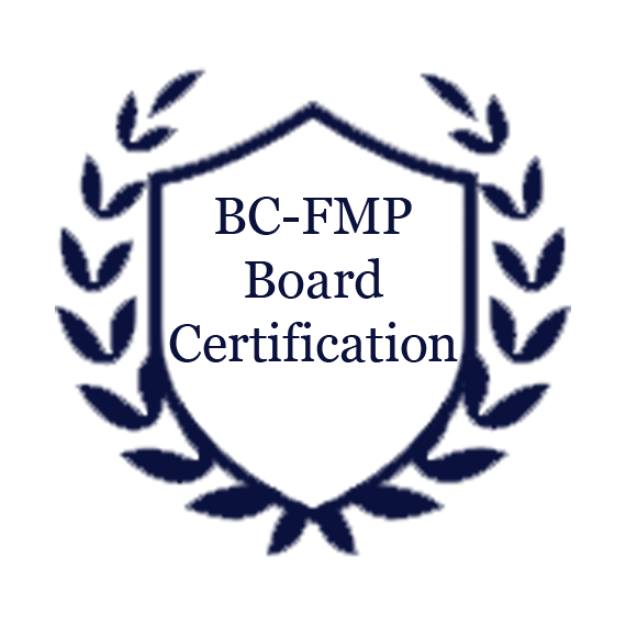 Sarah Waycaster's certification badge: BC-FMP