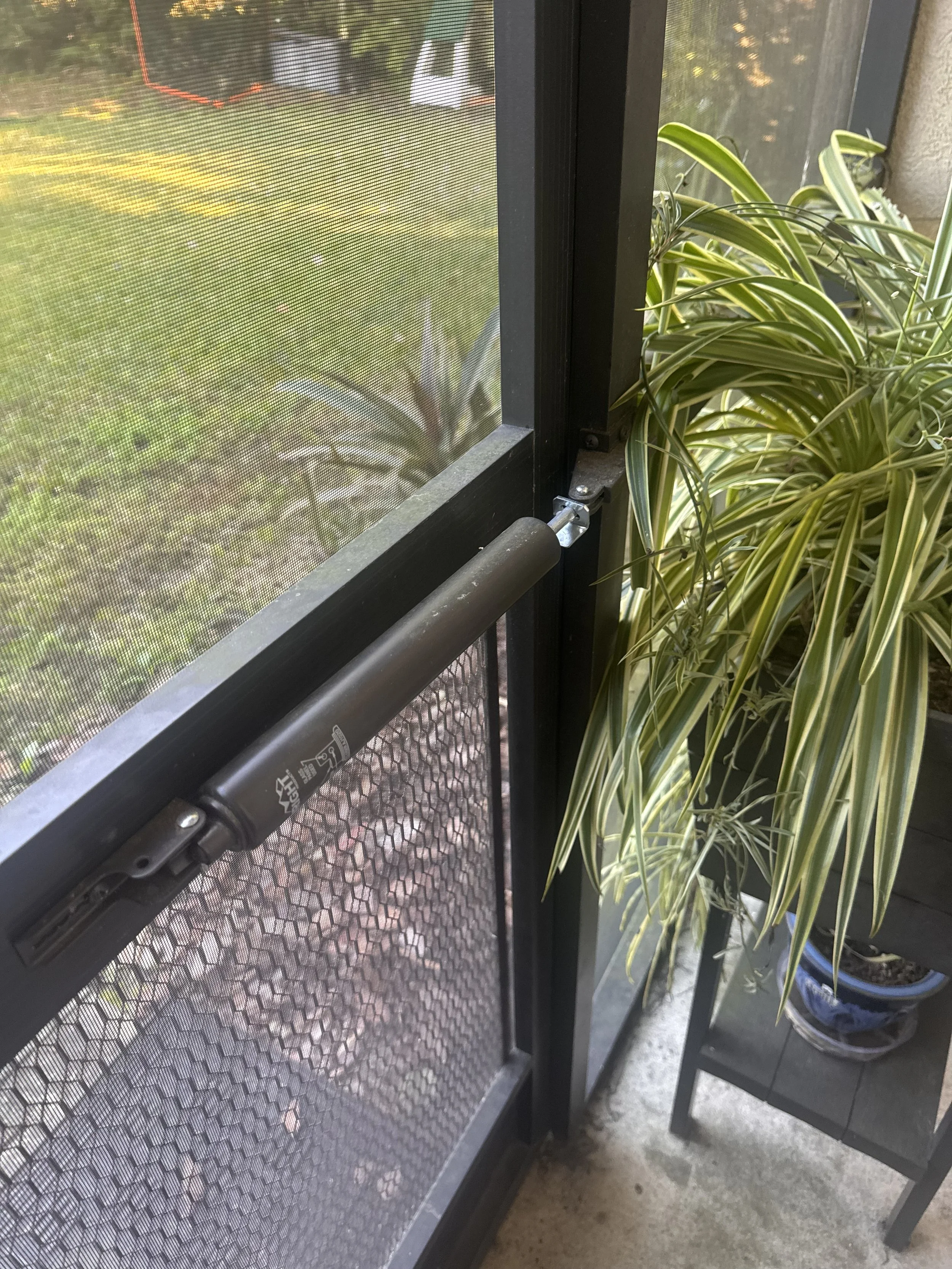 Door Hardware and Pet Grille Additions