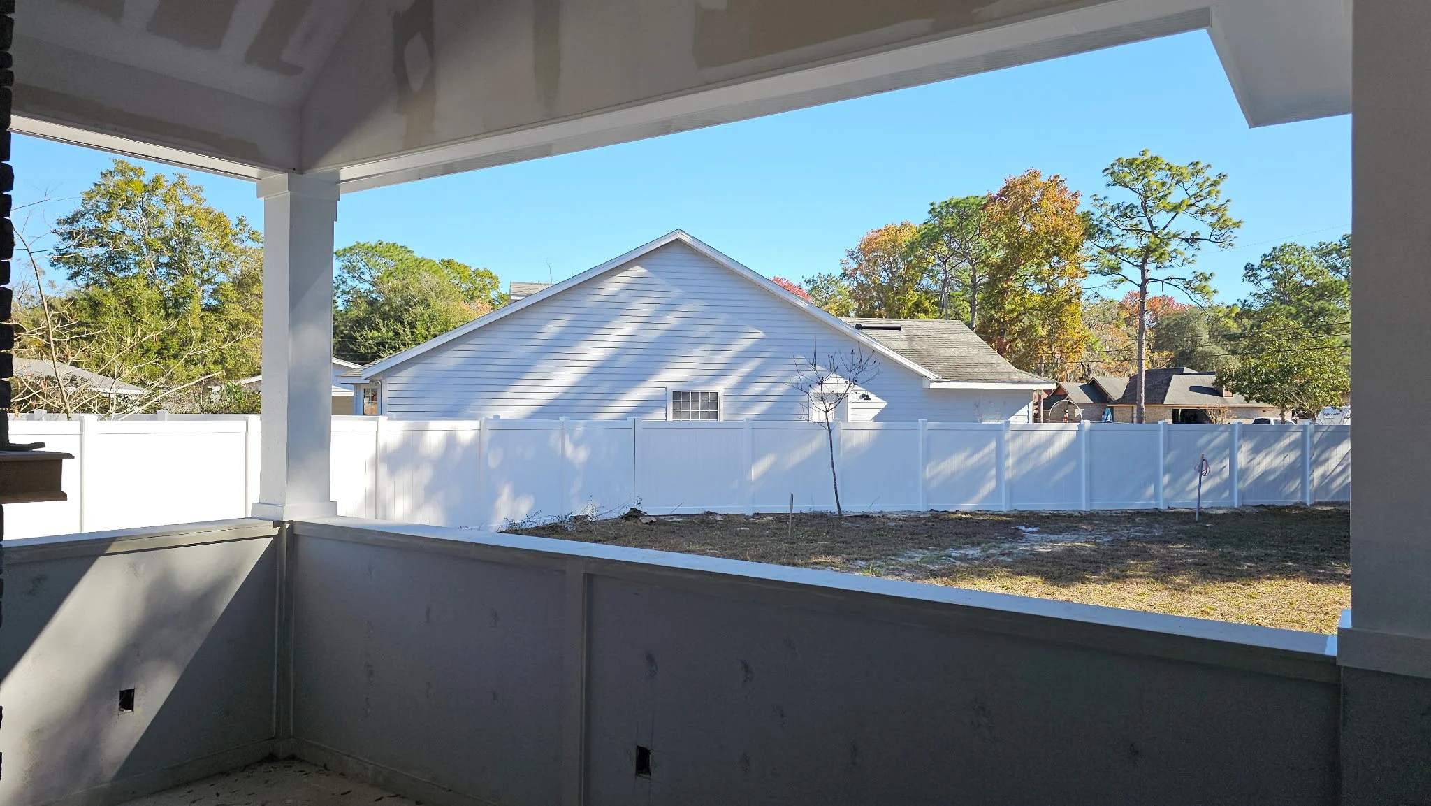 Under Roof Screen Frame Additions