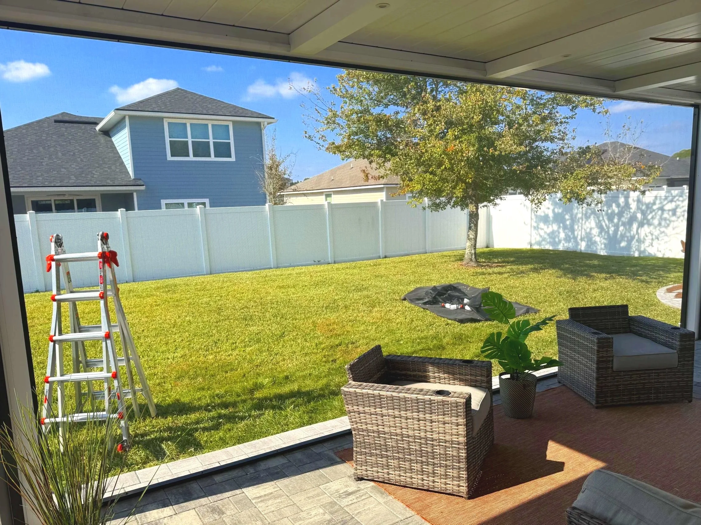 Picture Window Screen Replacement