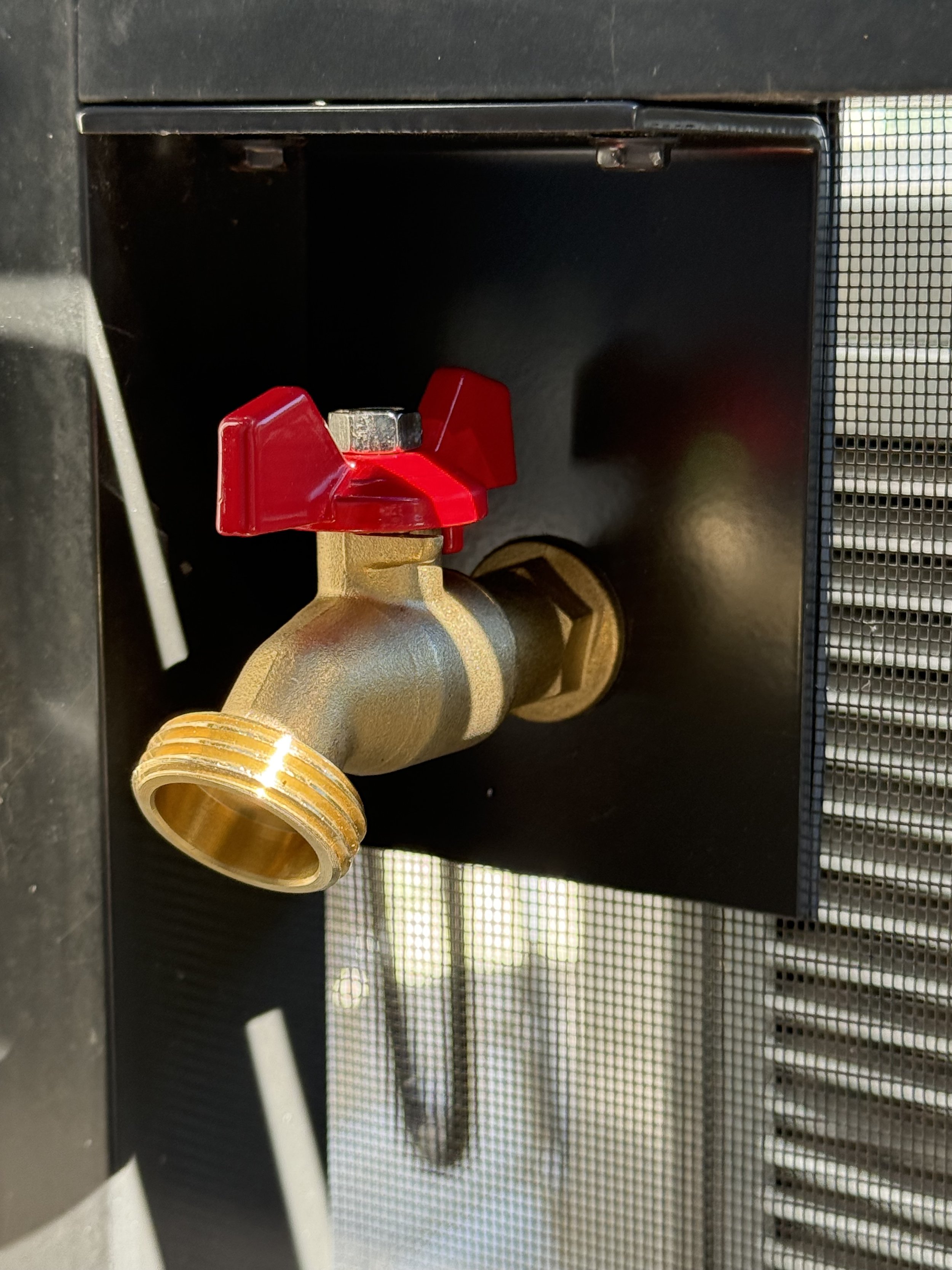 Screen Passthrough for Hoses and Faucets