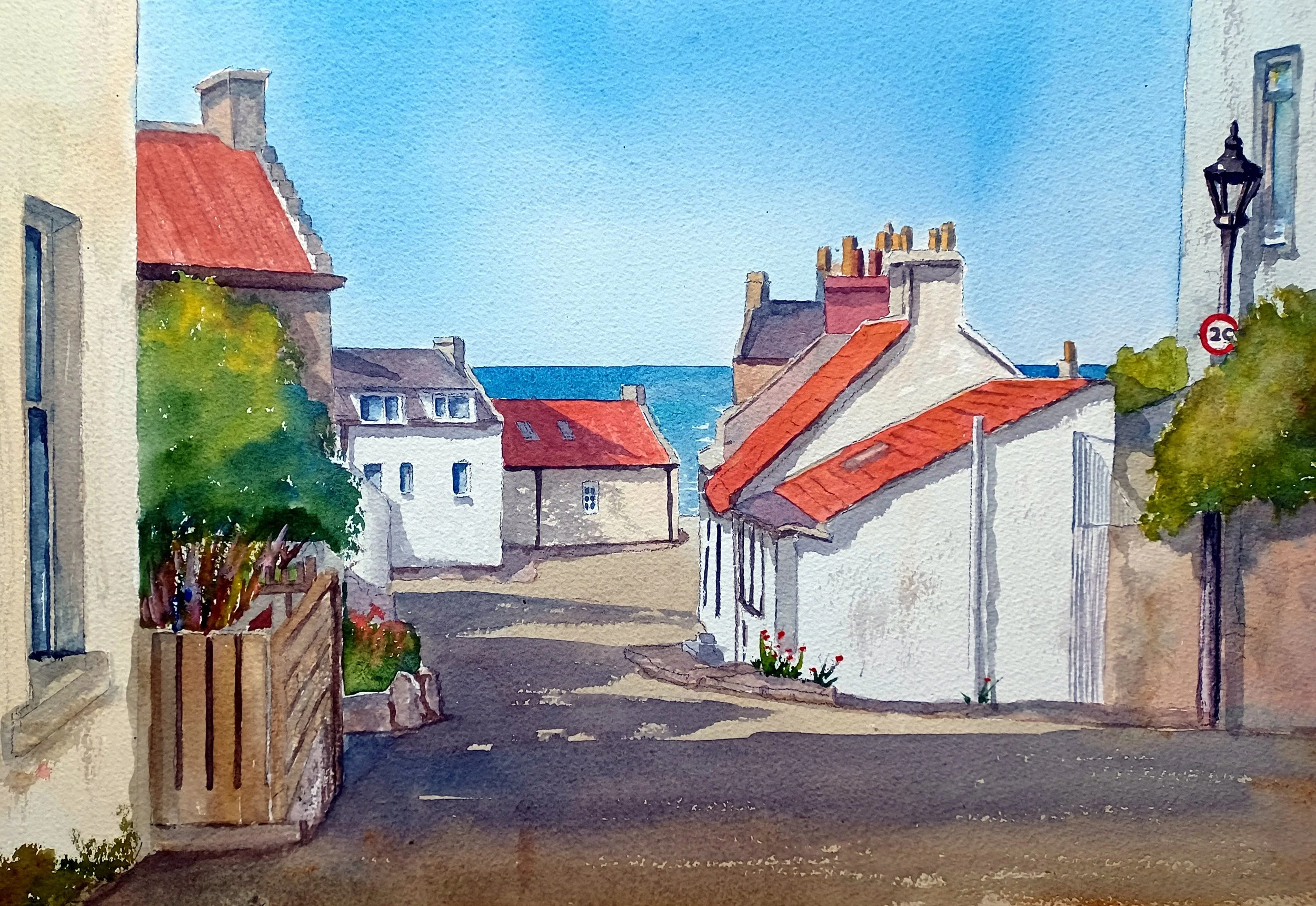 Down to the Harbour - St Monans