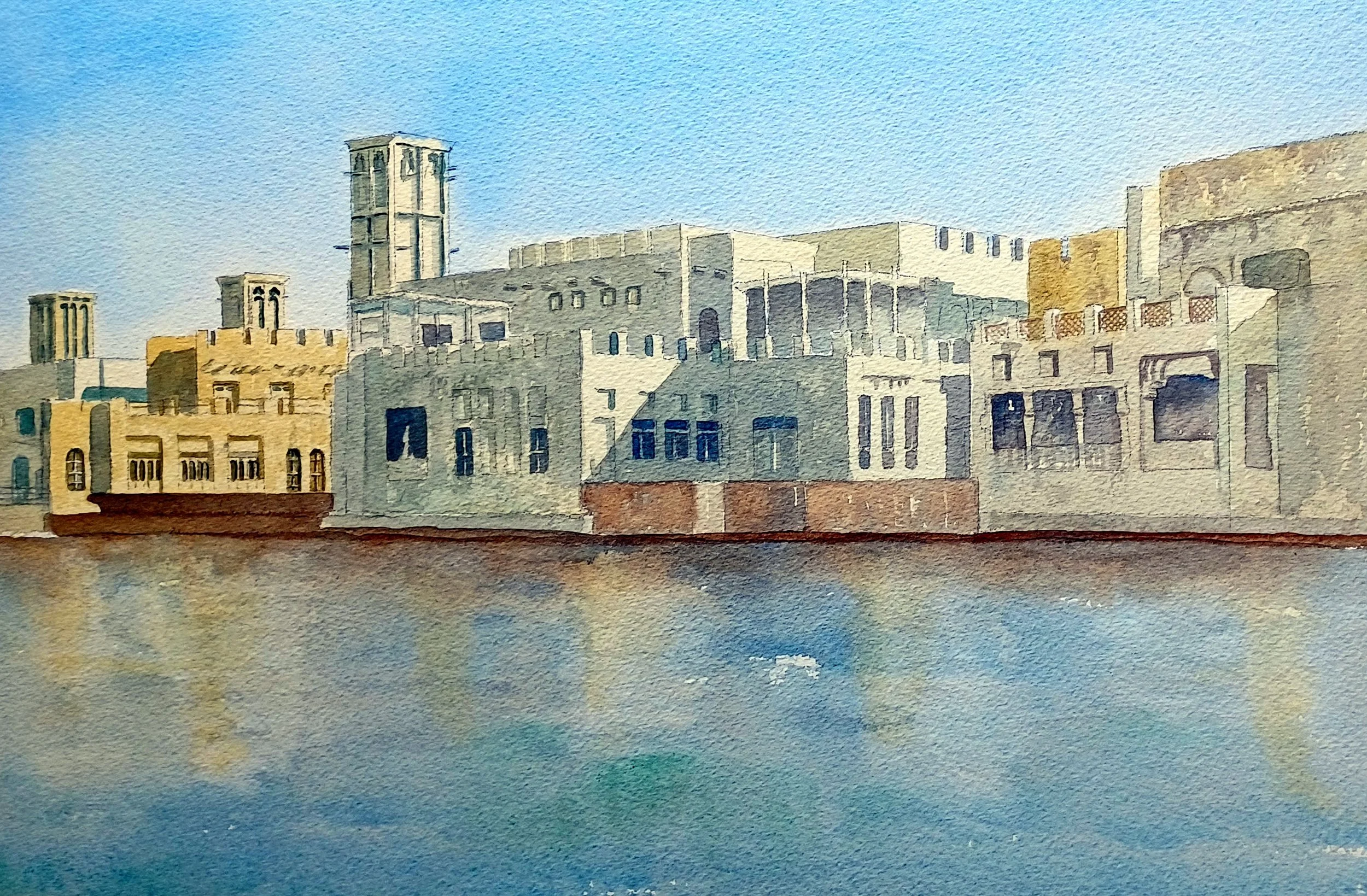 Old Dubai from the river