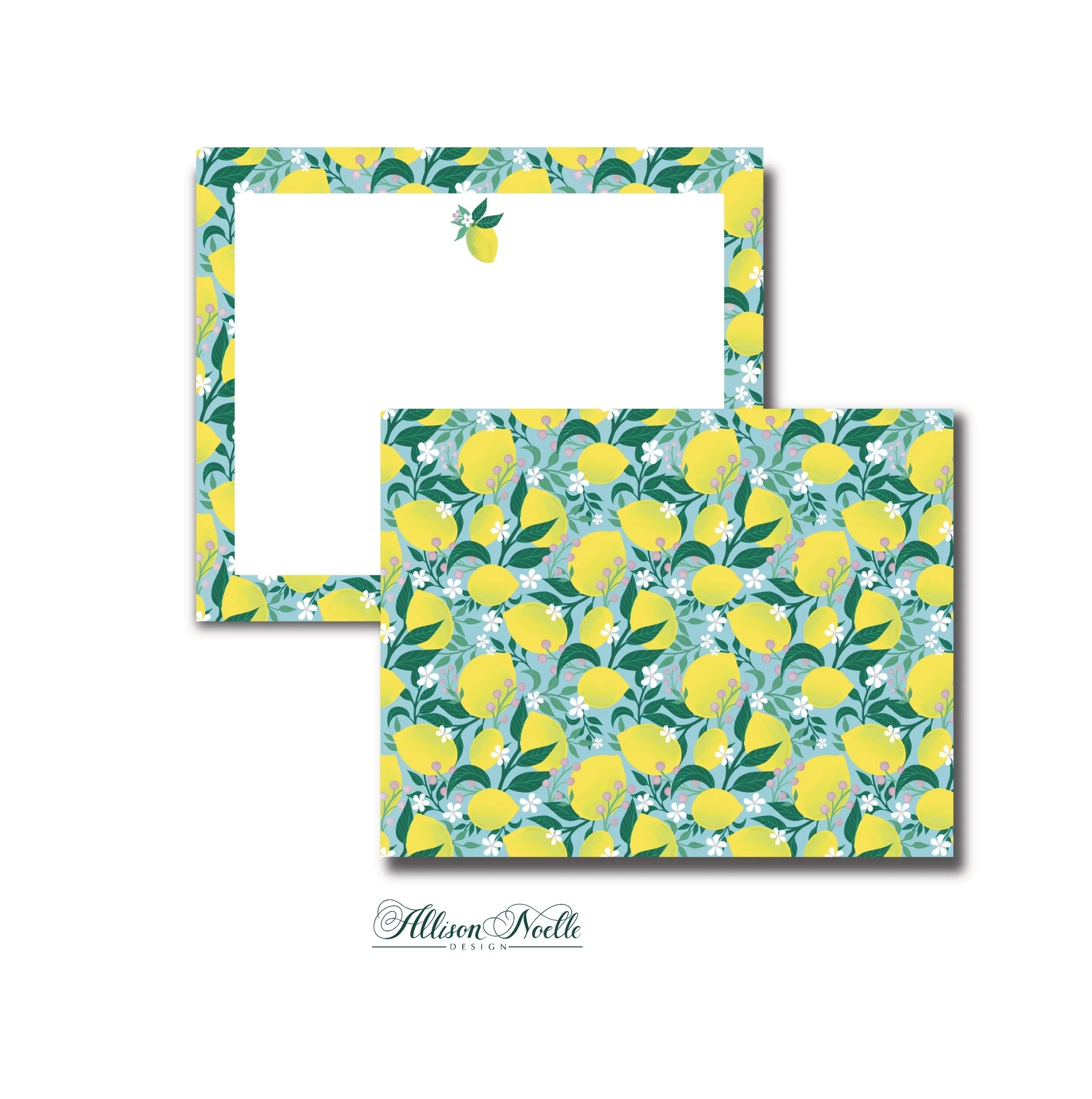 Lovely Lemons Notecards