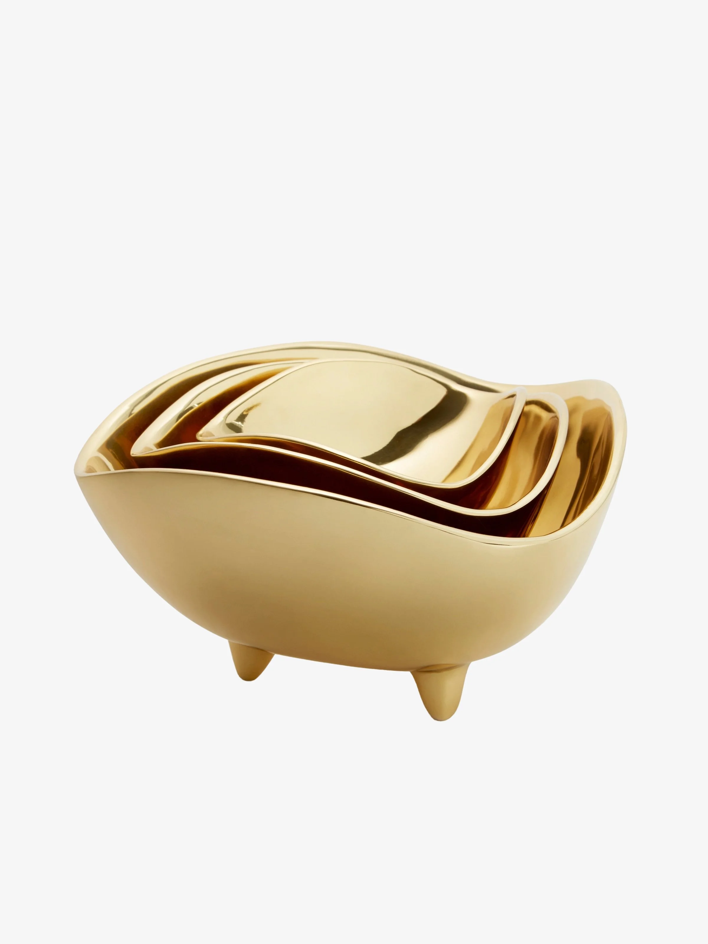 Footed Deco Bowl