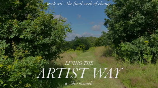 Semaine 12: Retrouver la foi, écrire et mon bilan