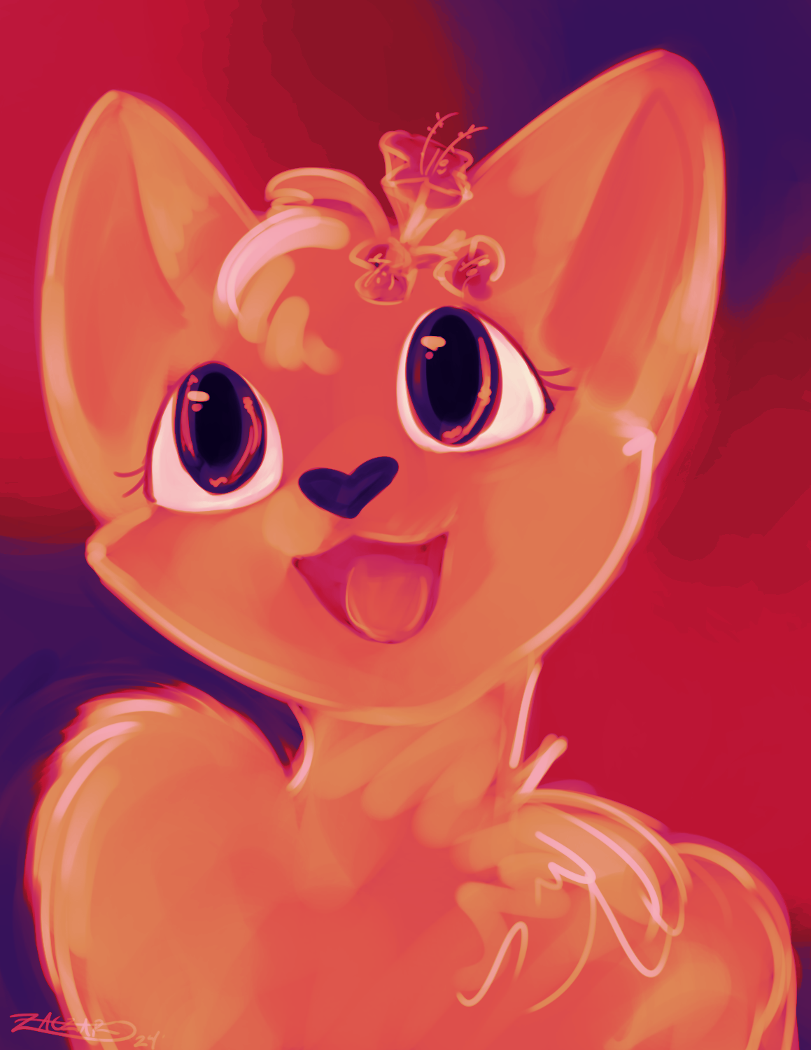 Foxglove Speedpaint