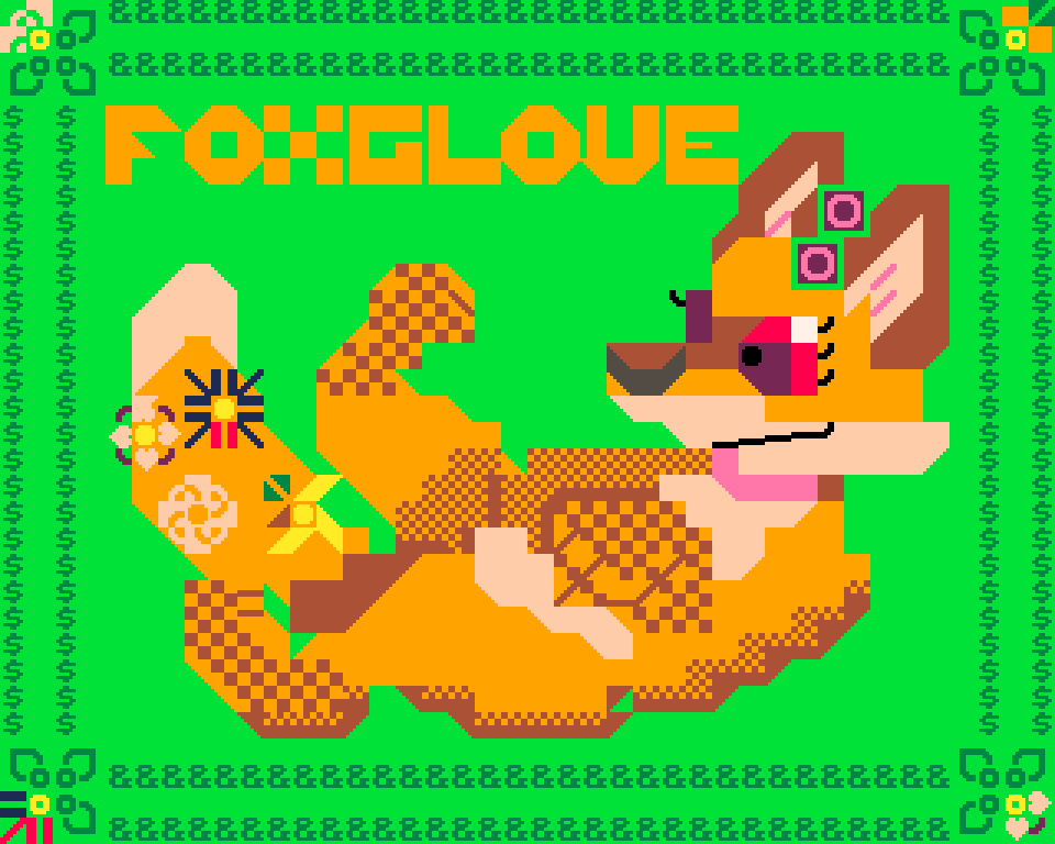 Textmode Foxglove