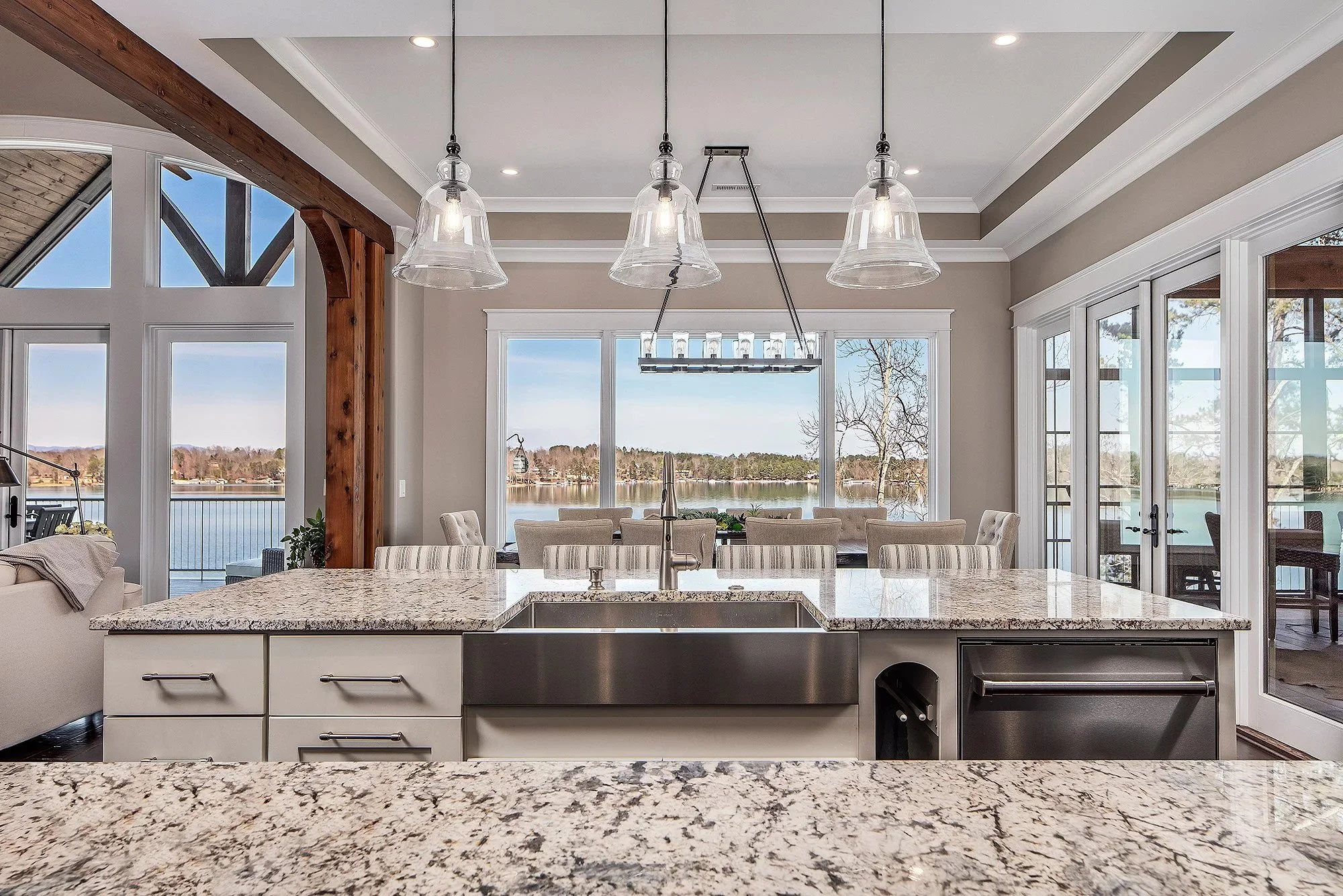 Classic Lake Custom Home Kitchen in Clemson SC.jpg