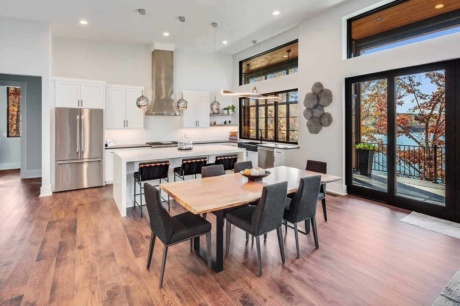 Kitchen Remodeling near Greenville SC view from dining table.webp