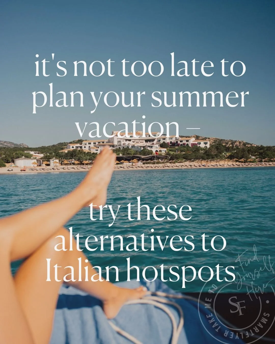 Italy is one of my favorite destinations to plan for my clients (and myself)&hellip;

 but lately, I&rsquo;ve been getting more requests for places that offer that same beauty, culture, and lifestyle&mdash;just without as intense crowds.

These are t