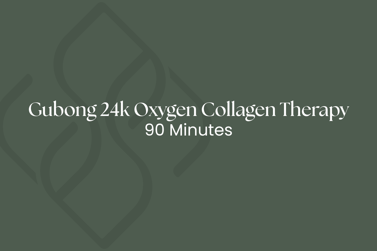 Gubong 24k Oxygen Collagen Therapy