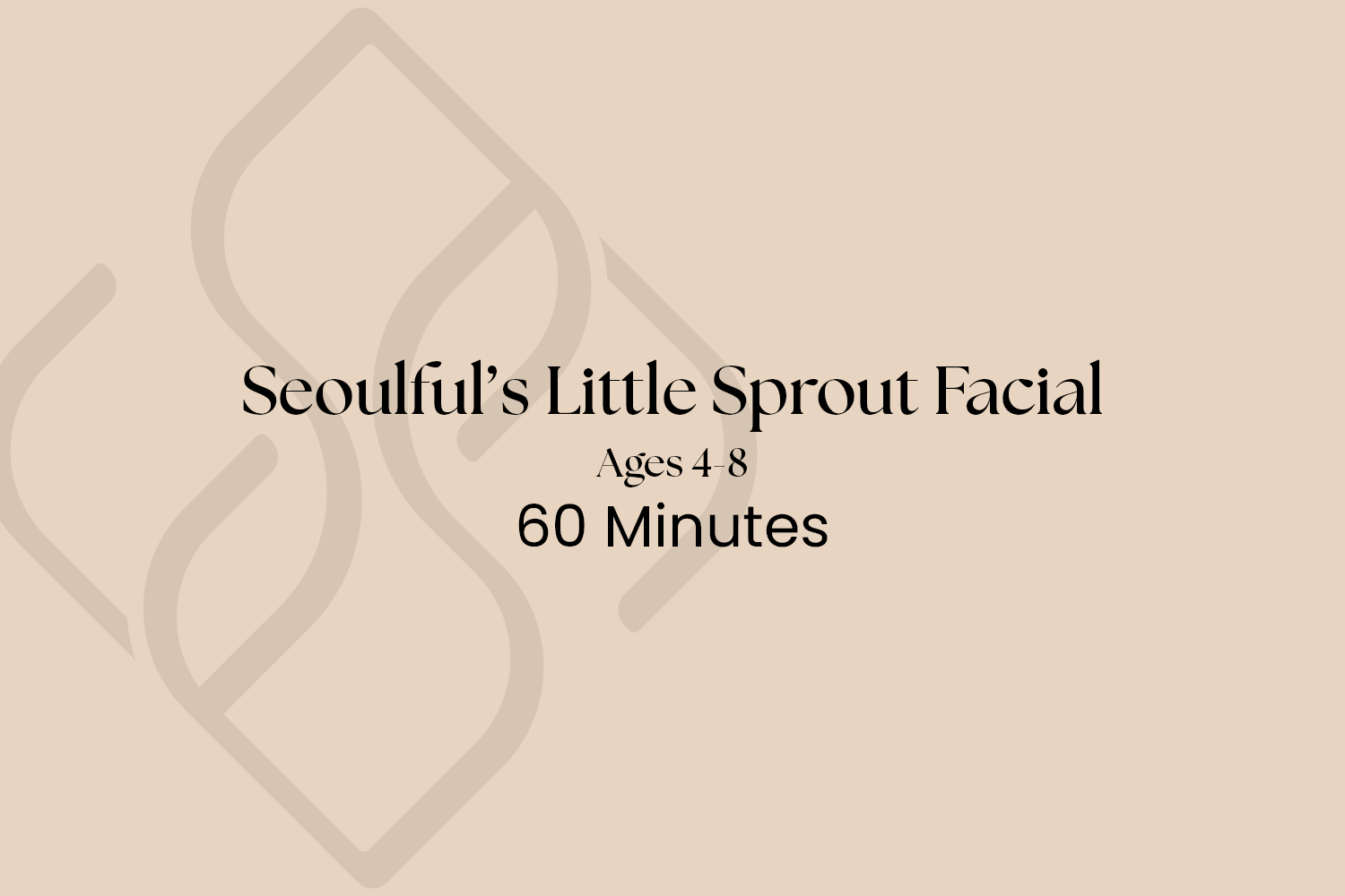 Seoulful’s Little Sprout Facial 4-8