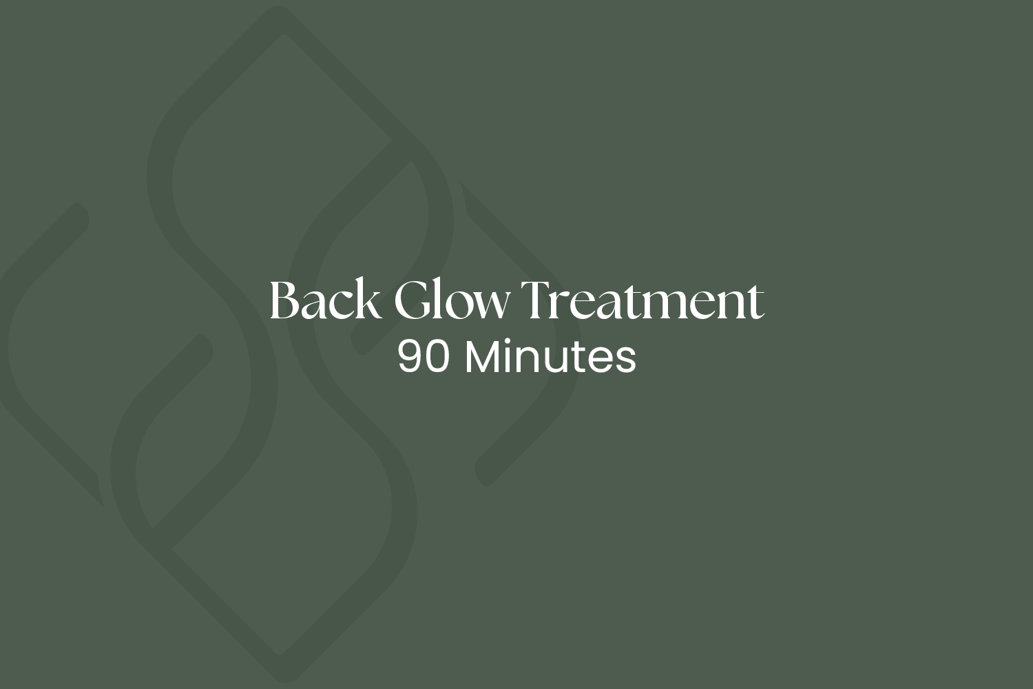 Back Glow Treatment