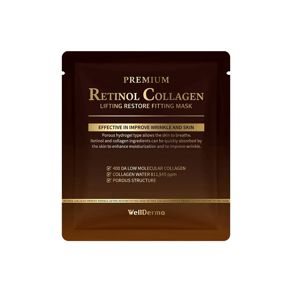 Wellderma – Premium Retinol Collagen Lifting Restore Fitting Mask