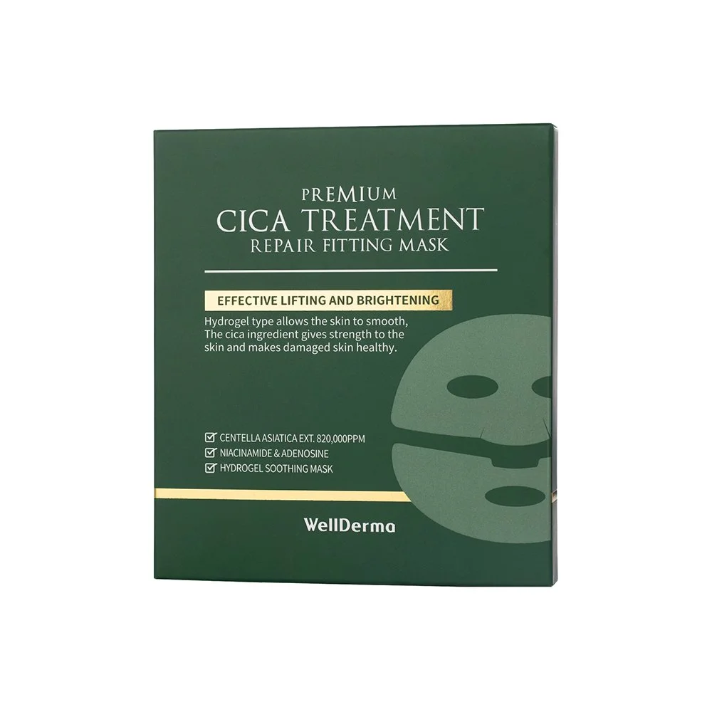 Wellderma – Premium Cica Treatment Repair Fitting Mask