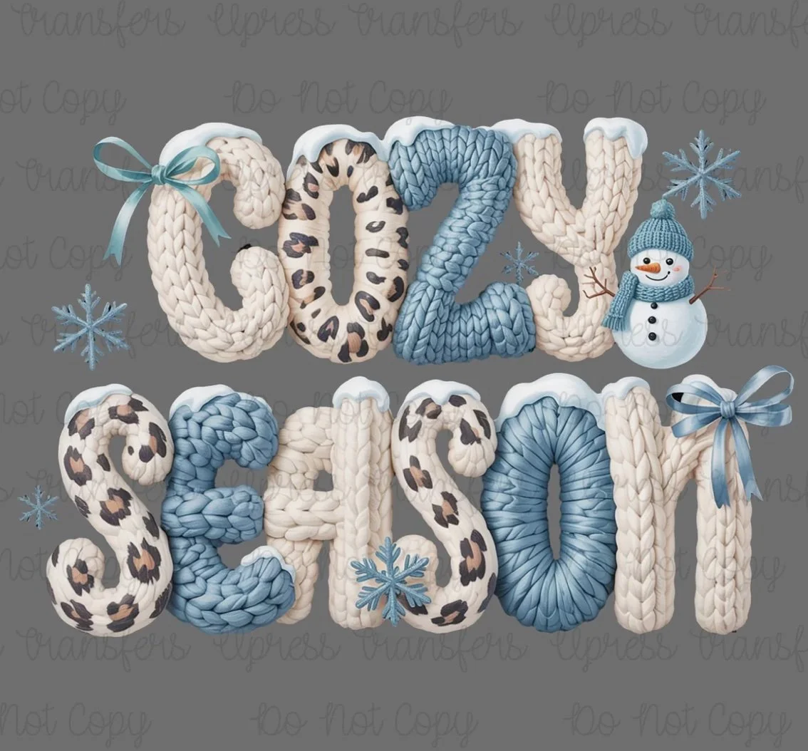 Faux Yarn Cozy Season Trendy