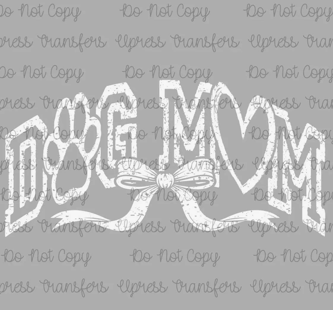 Dog Mom varsity Coquette