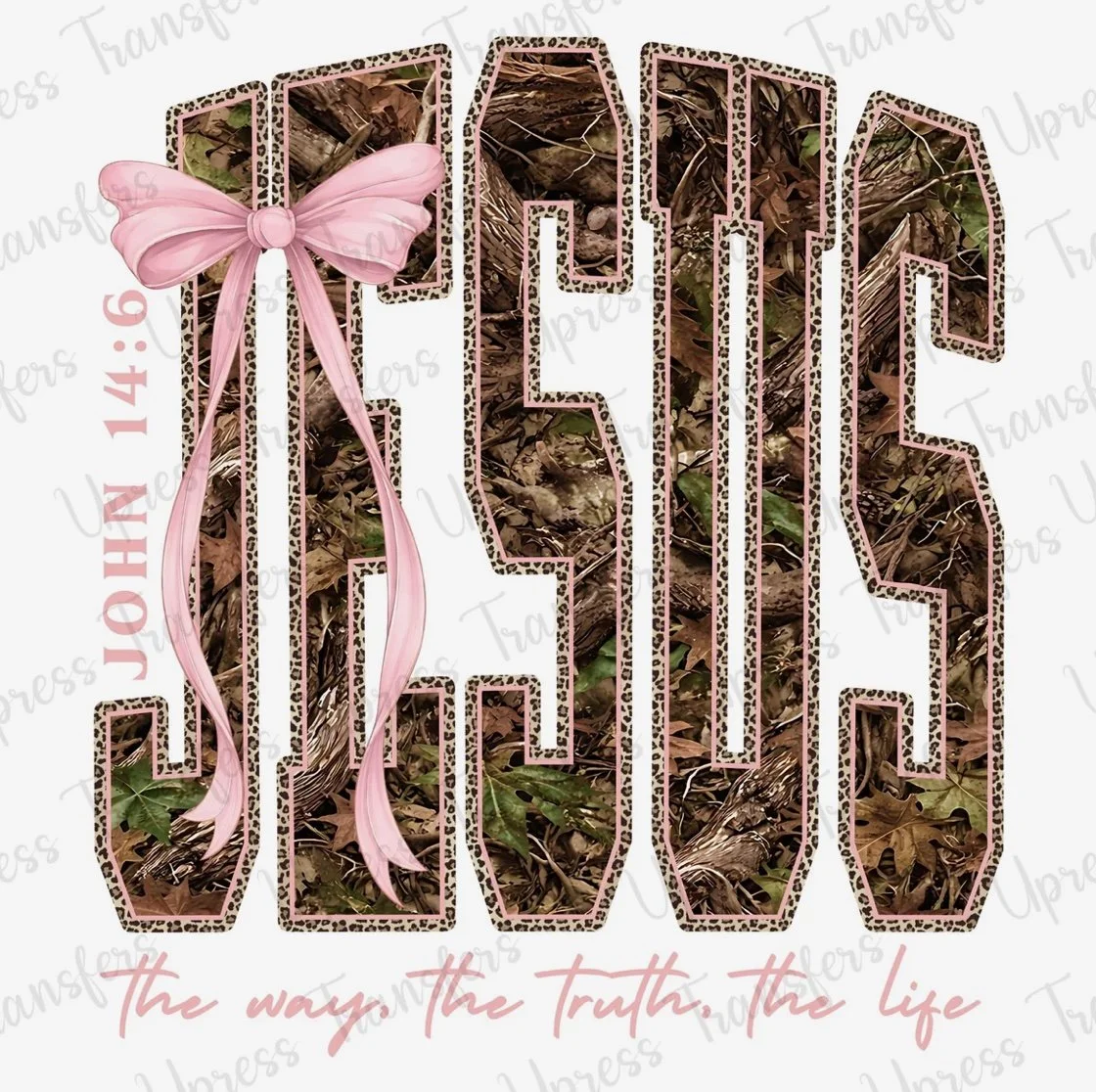 Camo Pink Jesus