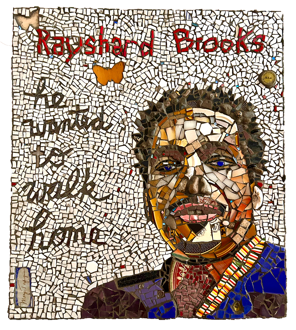 Rayshard Brooks
21"w x 24"h           2020
Married for eight years and was a father of three daughters and a stepson.