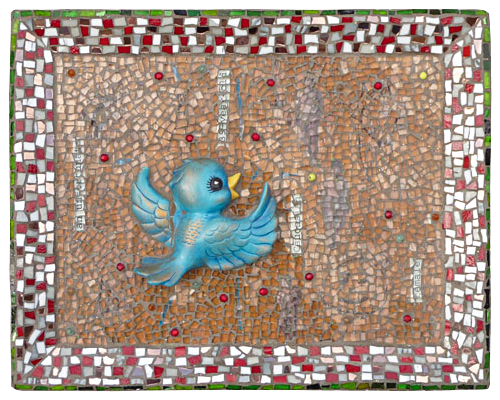 Blue Bird
20"w x 16"h      2007         950.