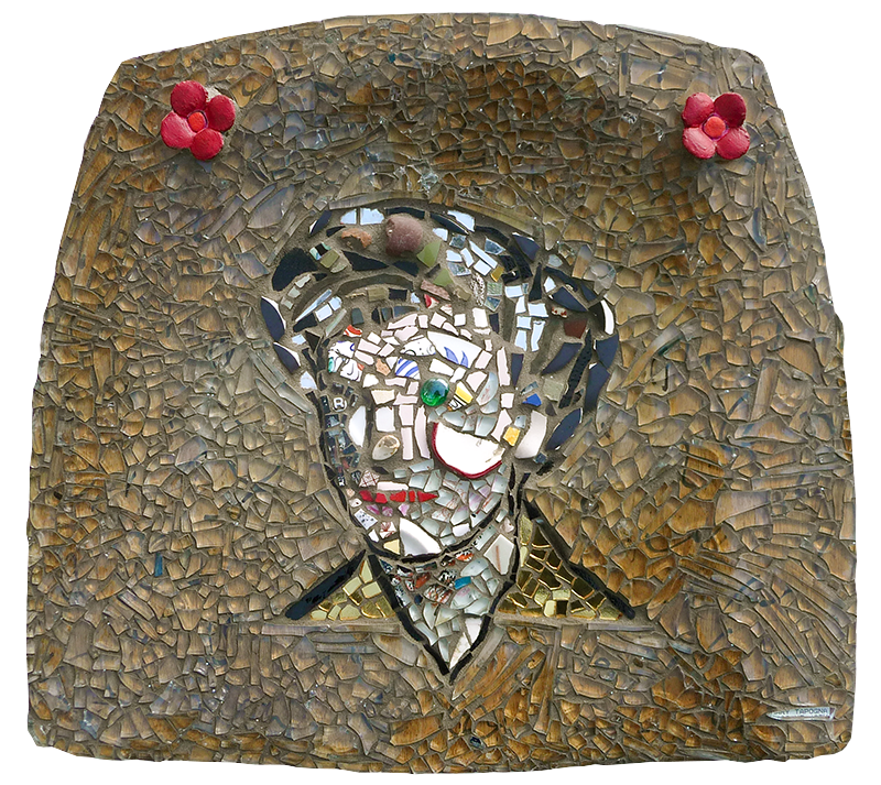 Lady on Chair Seat     
2004    18"w x 16"h    2,250.