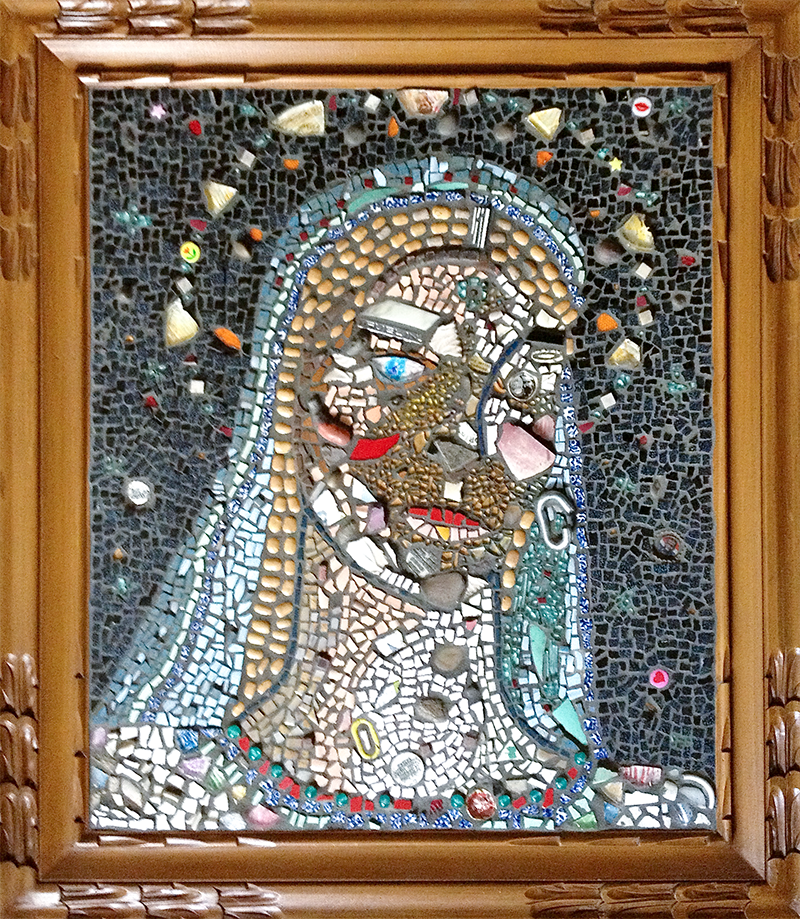 Fuel Injected Mary
27"w x 31"h      1998       Sold