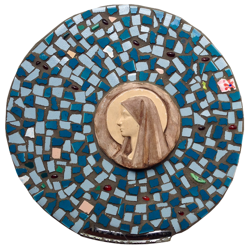 Round Brown Mary
12" diameter     2010         325.