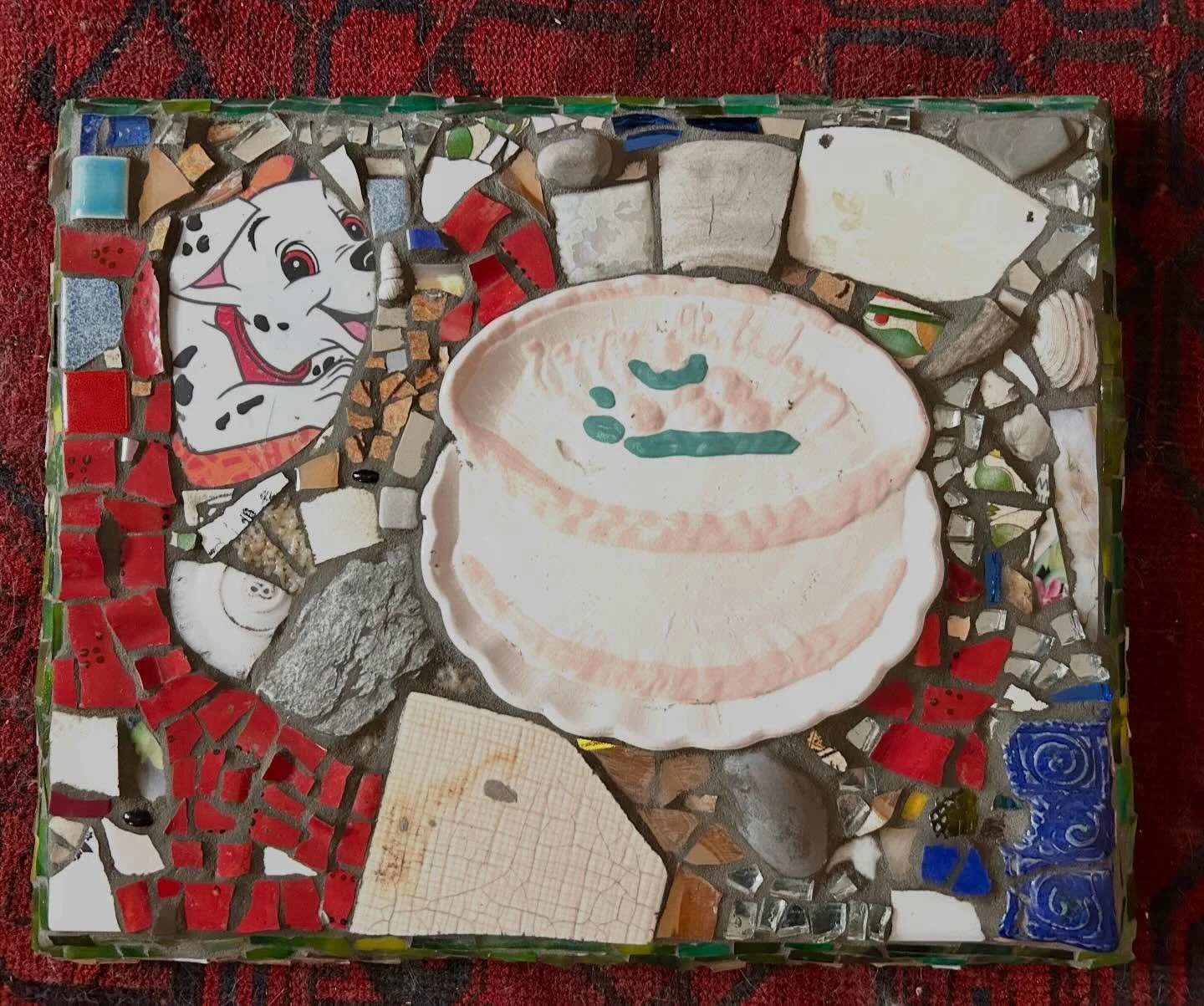 I had tucked this away and found it last night. As I was dismantling and packing my Pdx studio and home... I was making this piece with random parts here and there. It's the last thing I made in that space...
I didn't have any thoughts about it then,