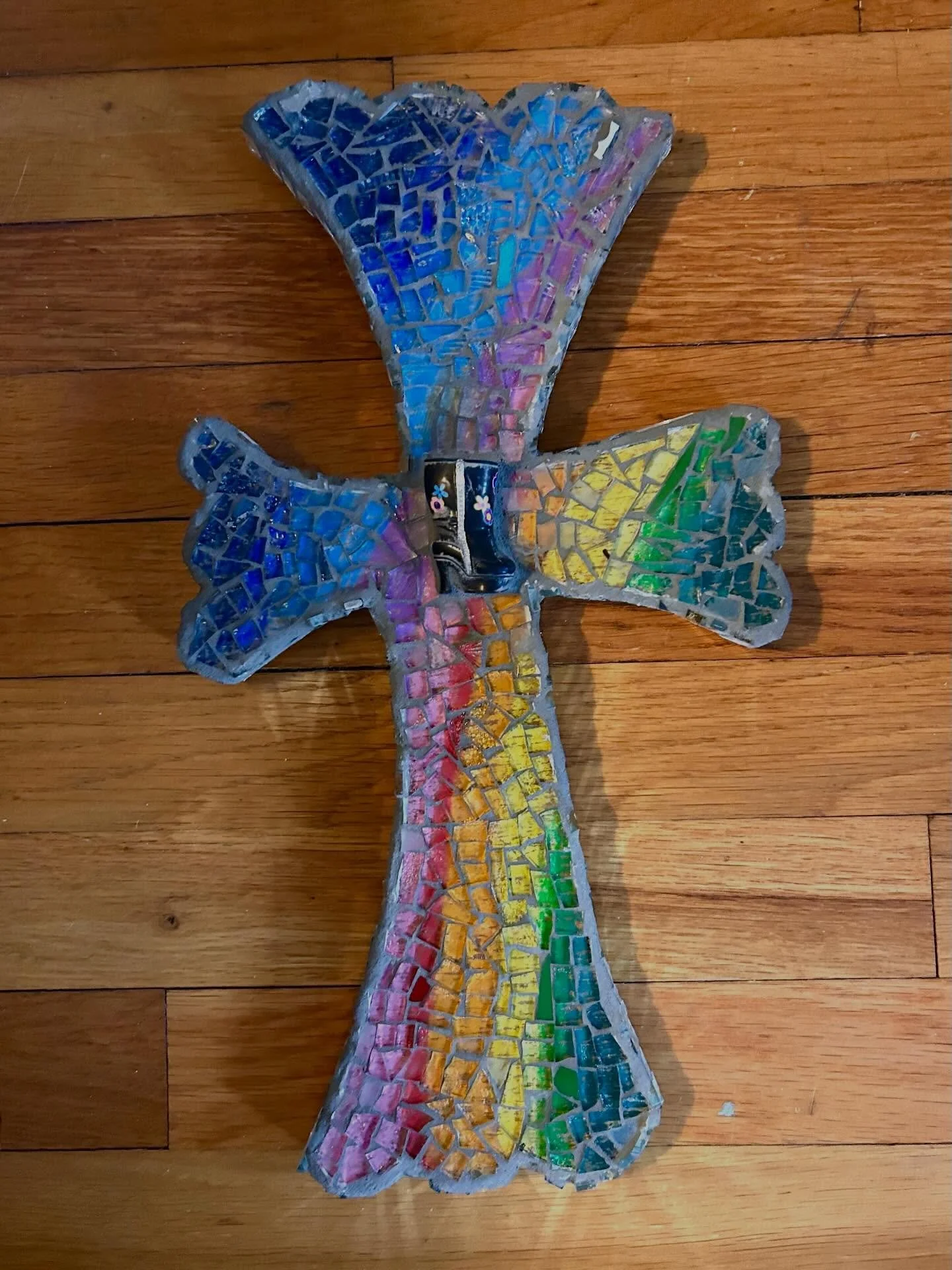 New fancy boot cross🌈👢
