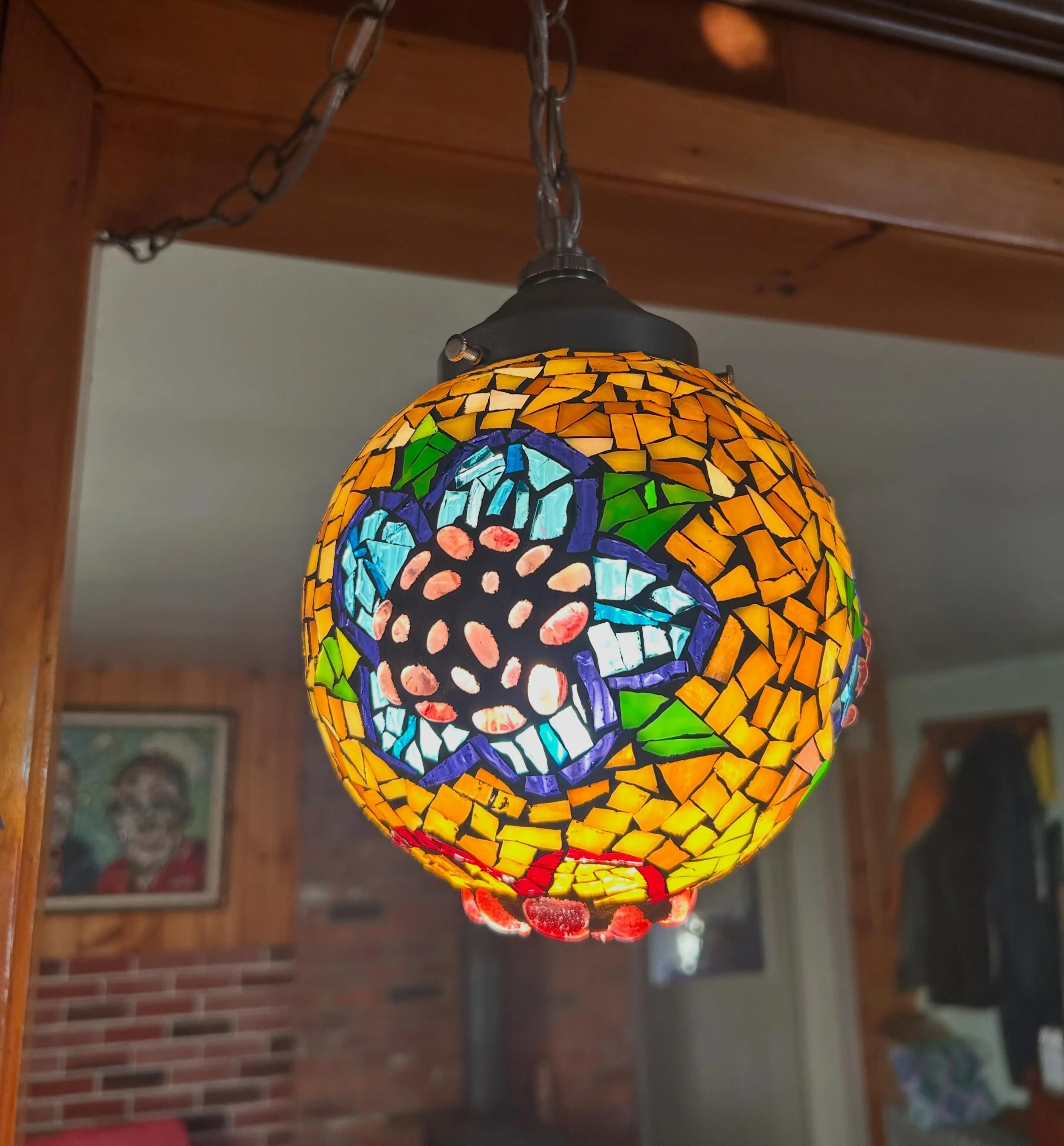 I found another spot to hang a lamp in my house
