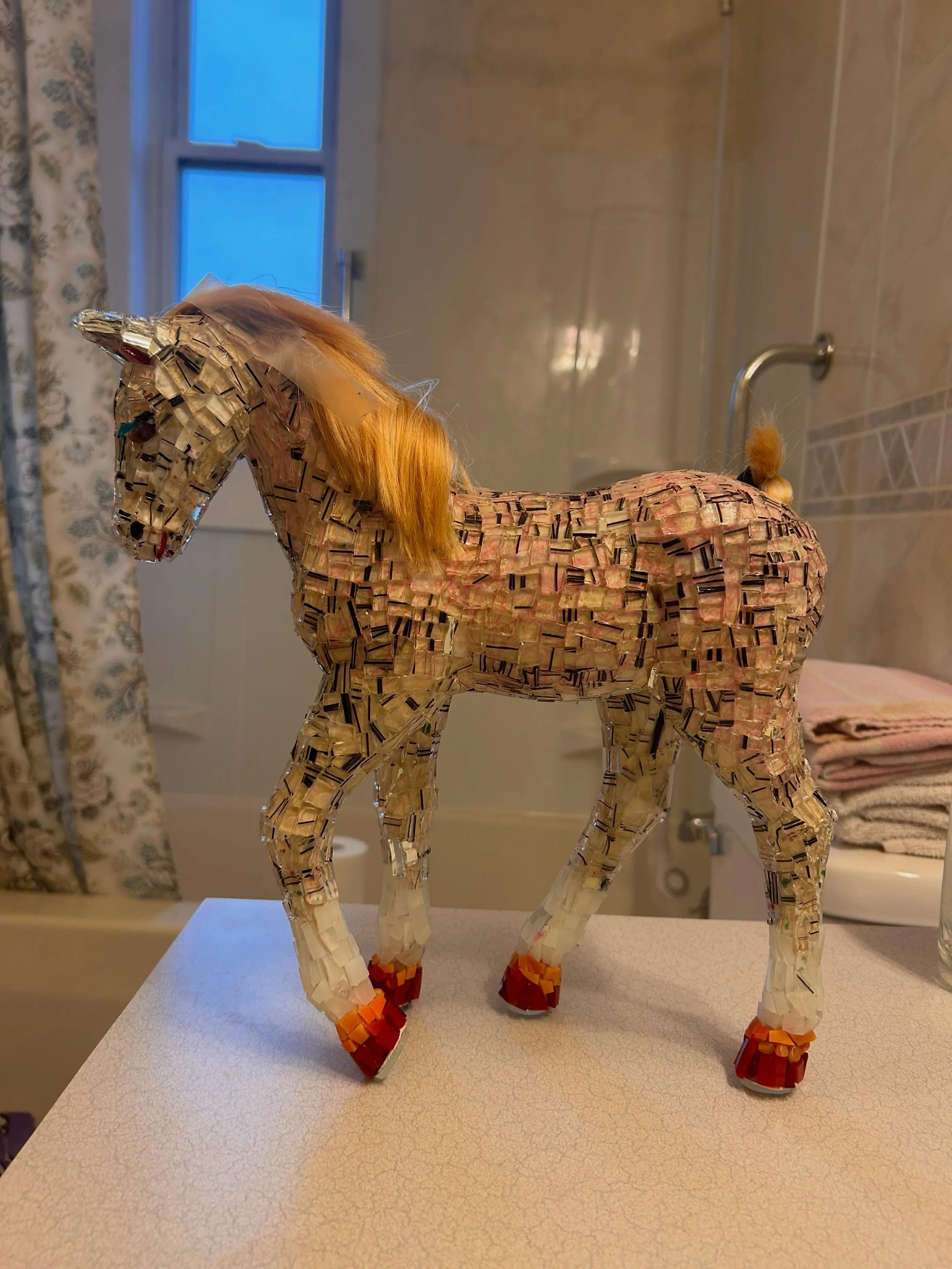 Another horse joins the ... herd?
