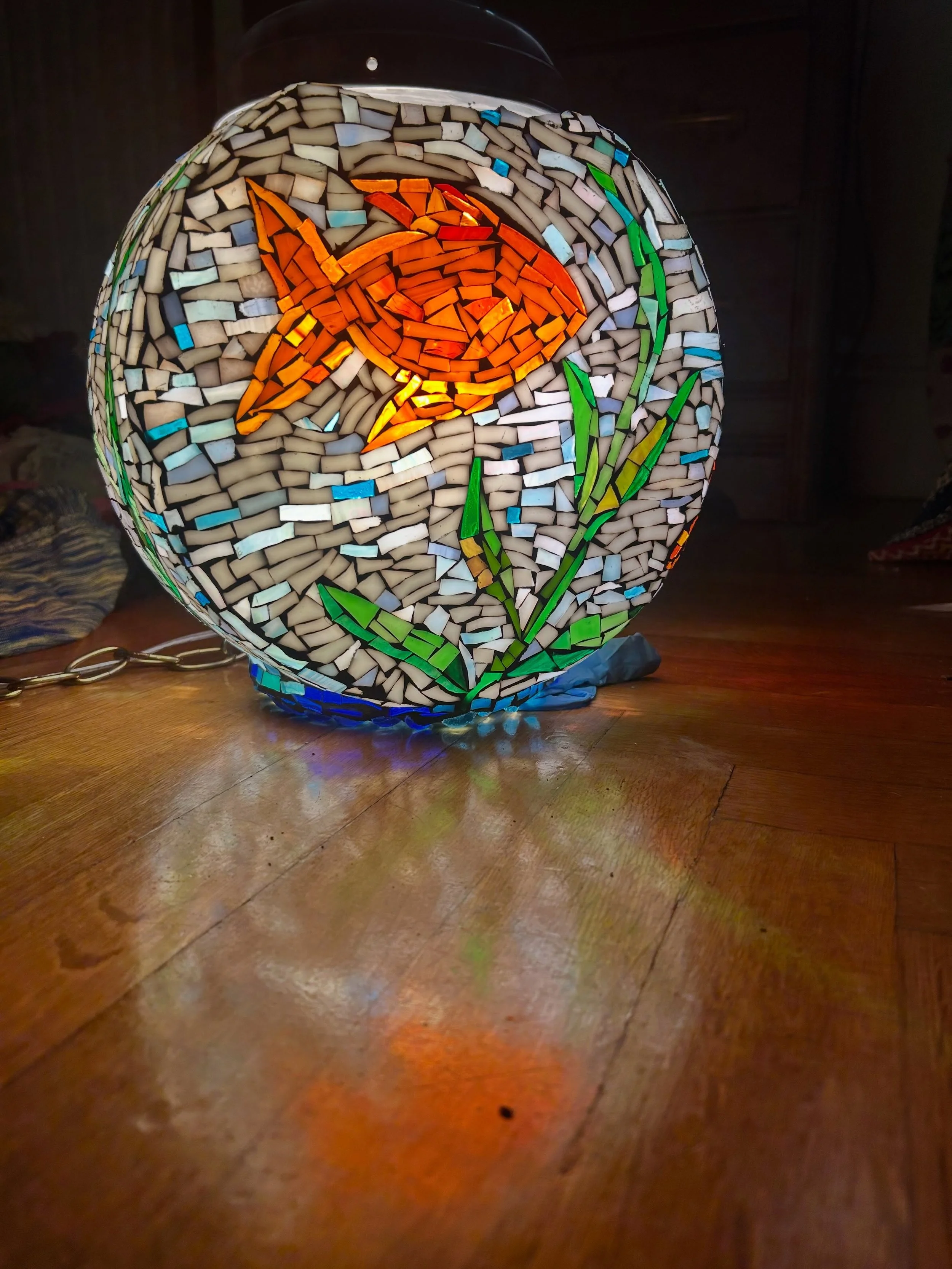 An example of the new lamps I'm making