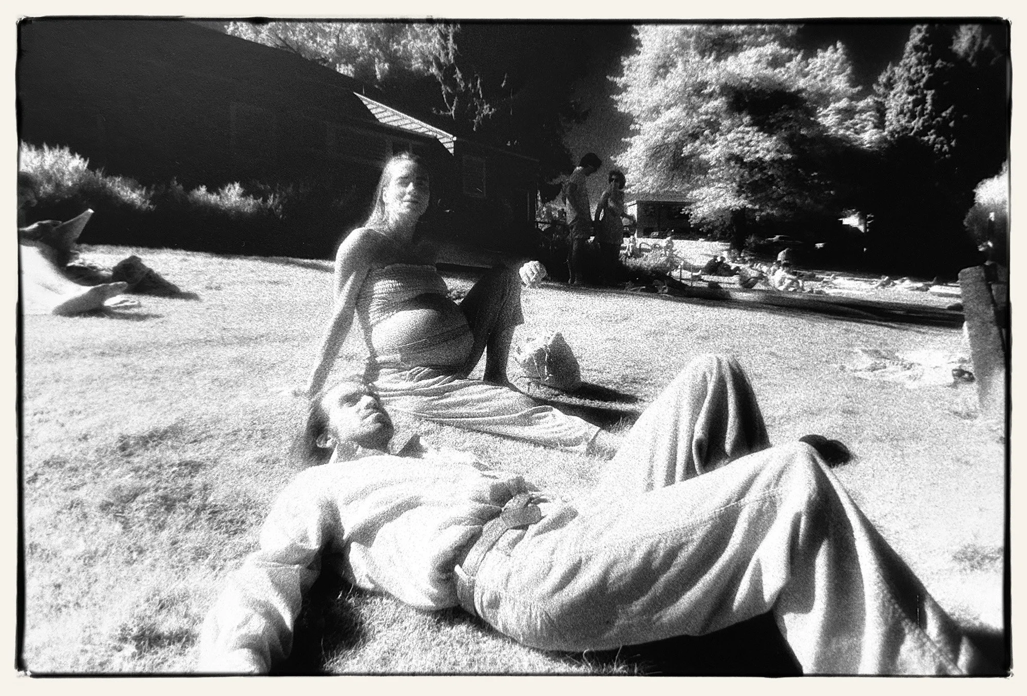 Couple on the beach
Seattle, WA
B/W Infrared, 1991