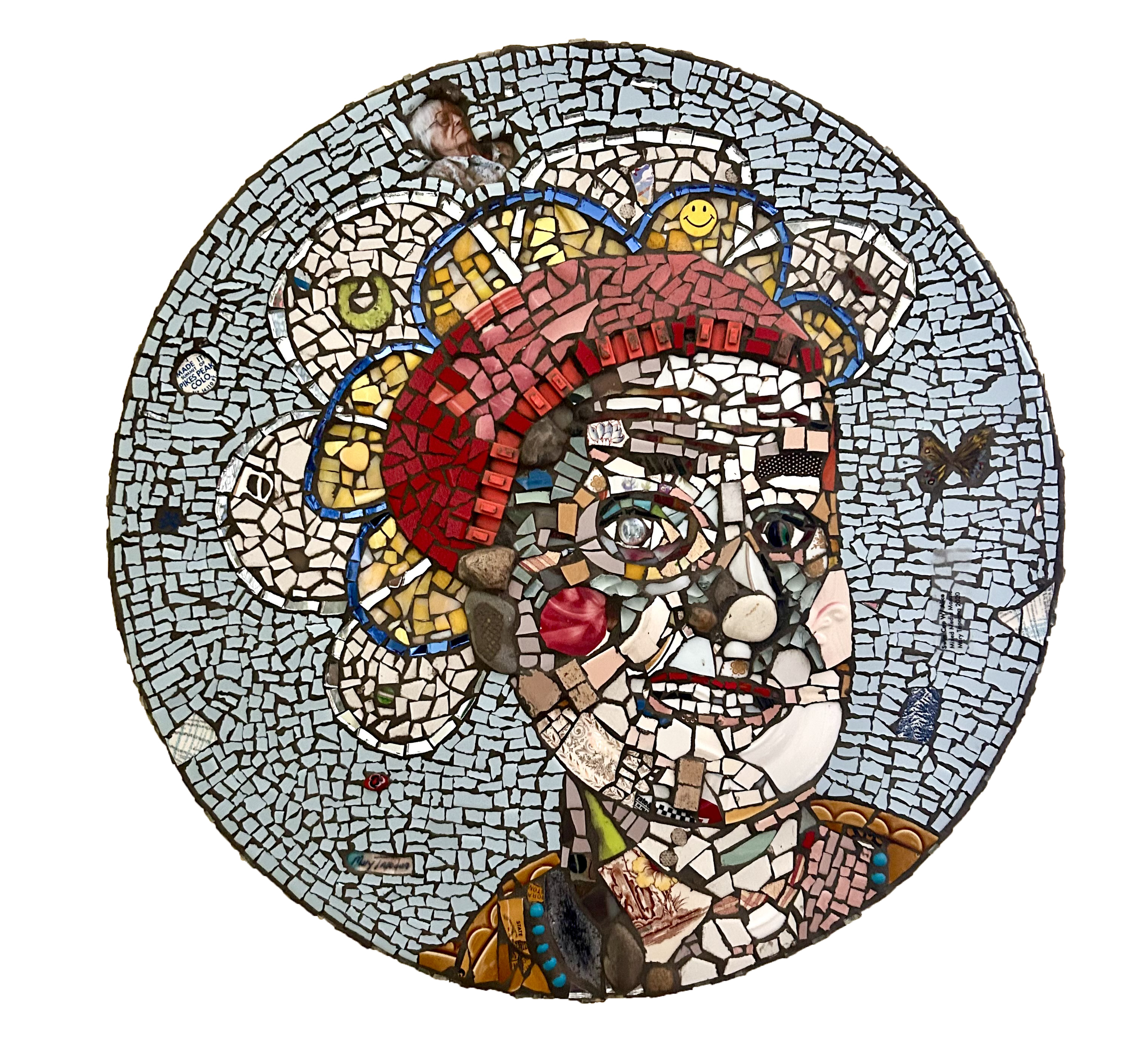 Self Portrait with Swim Cap
24" Diameter           2020              6,500.